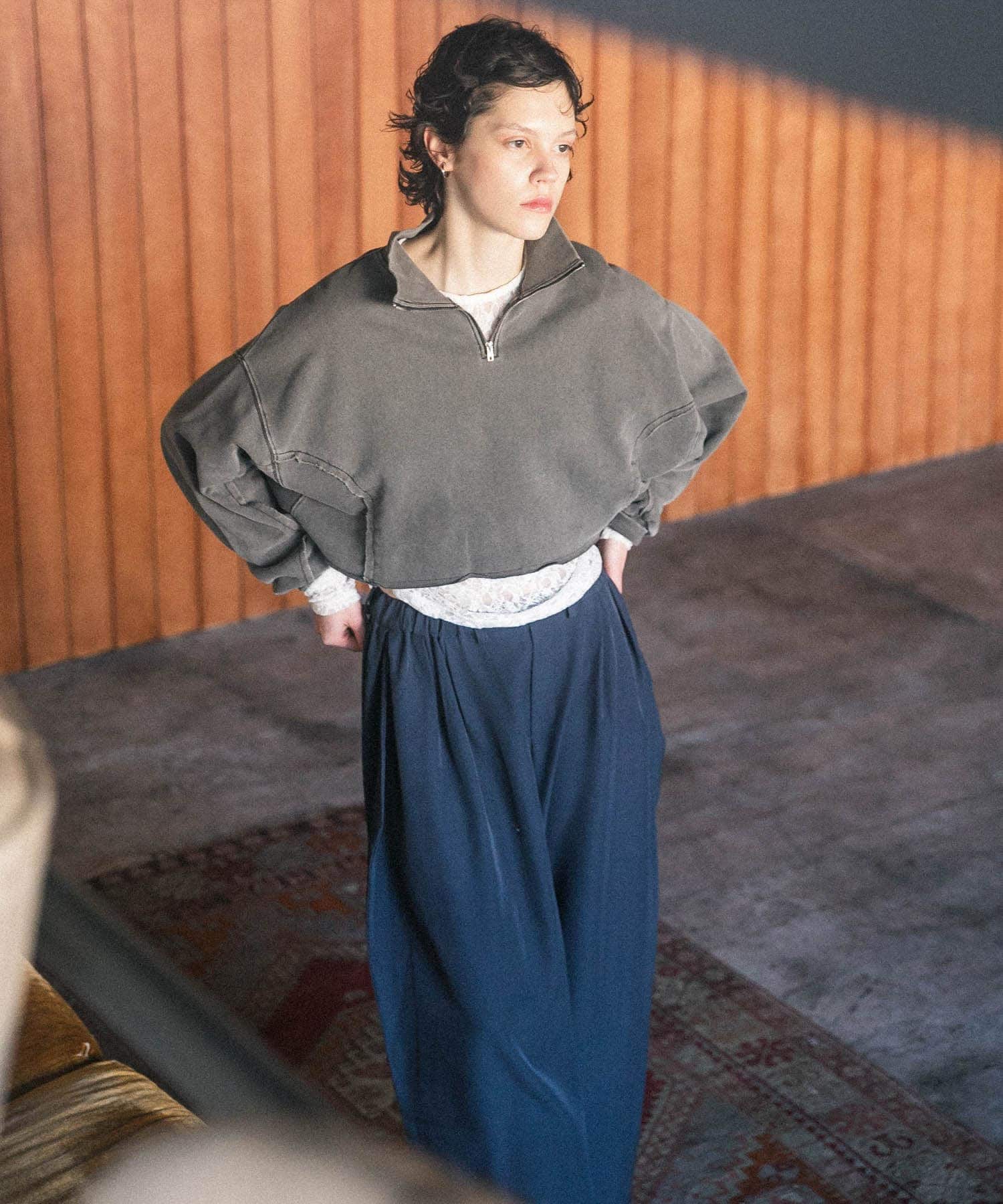 身長：175cm サイズ：one