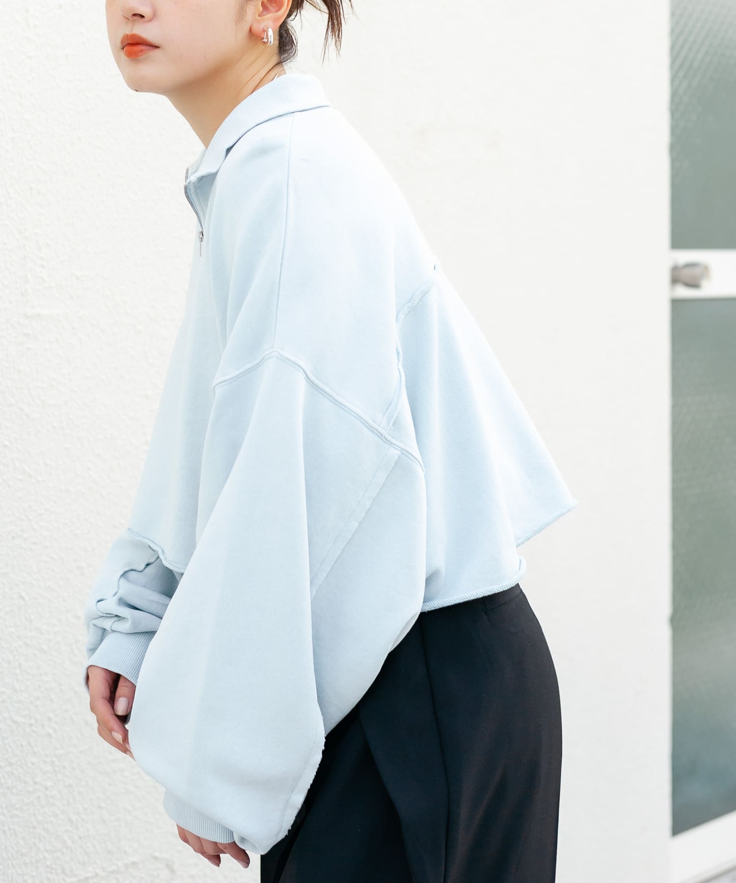 身長：160cm サイズ：one