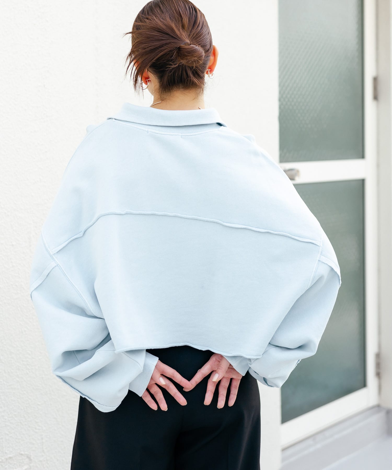 身長：160cm サイズ：one