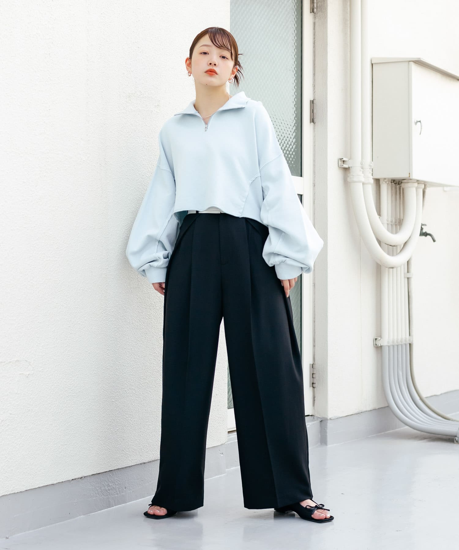 身長：160cm サイズ：one