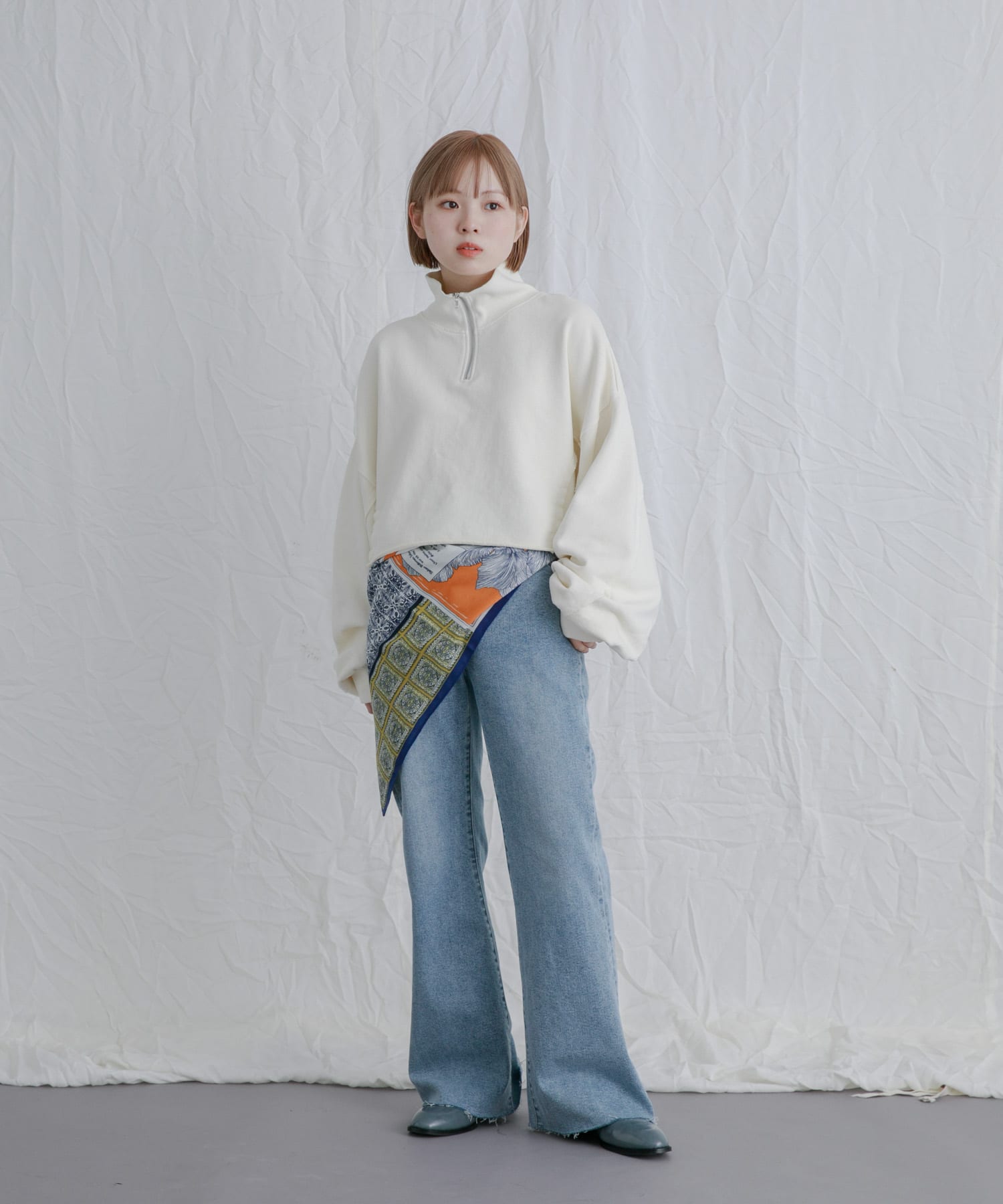 身長：153cm サイズ：one