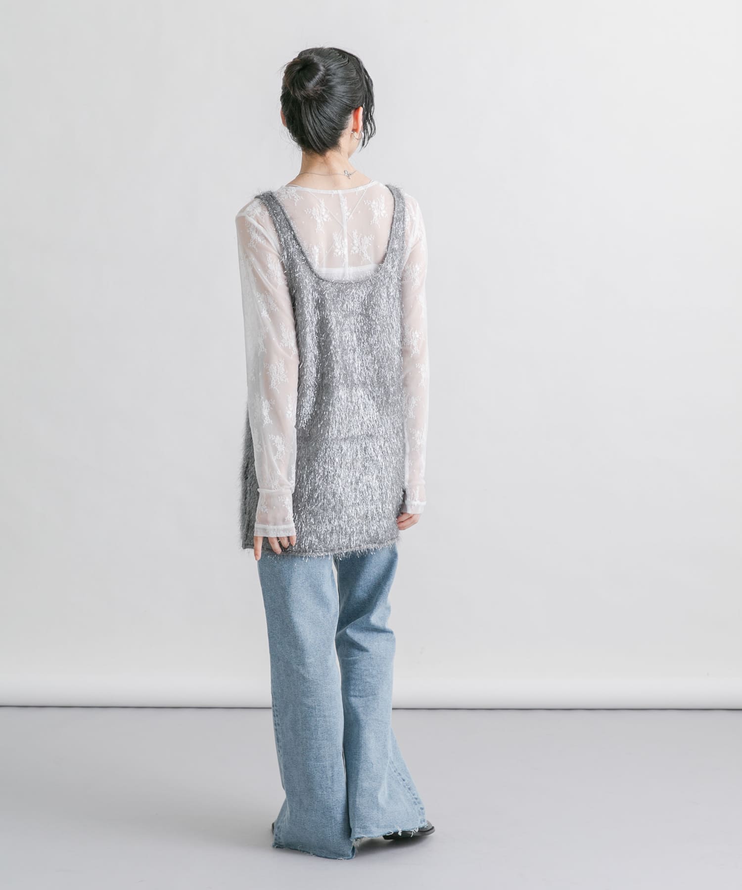 身長：160cm サイズ：one