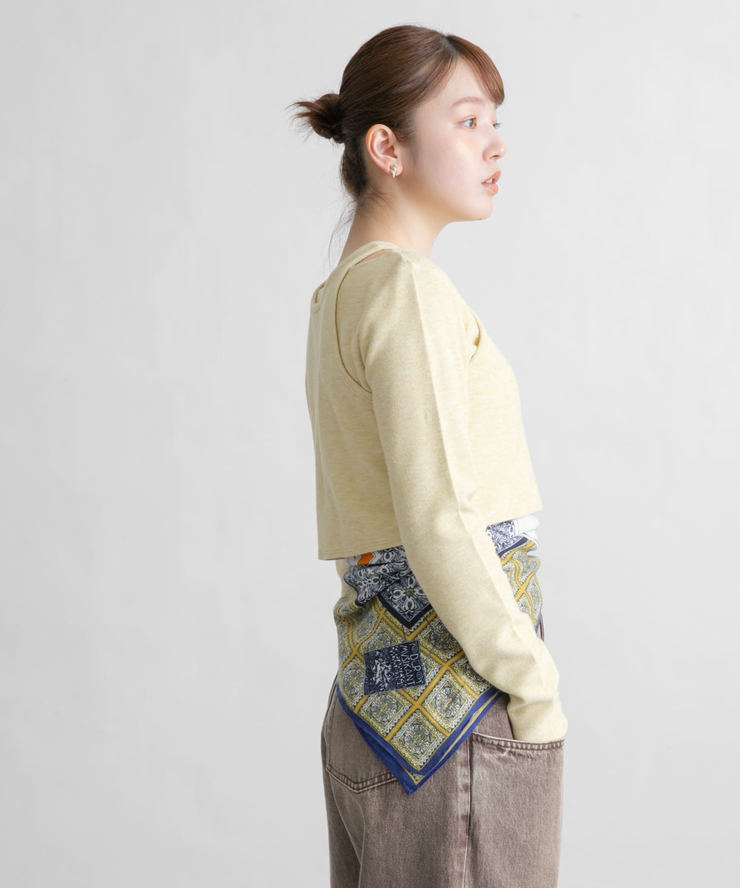 身長：160cm サイズ：one