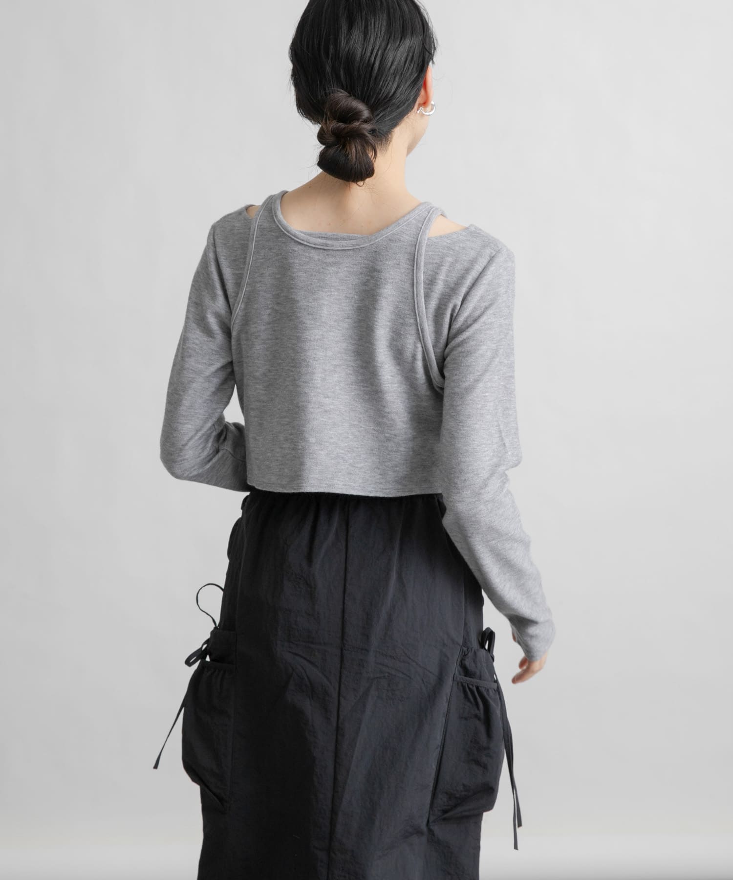 身長：160cm サイズ：one