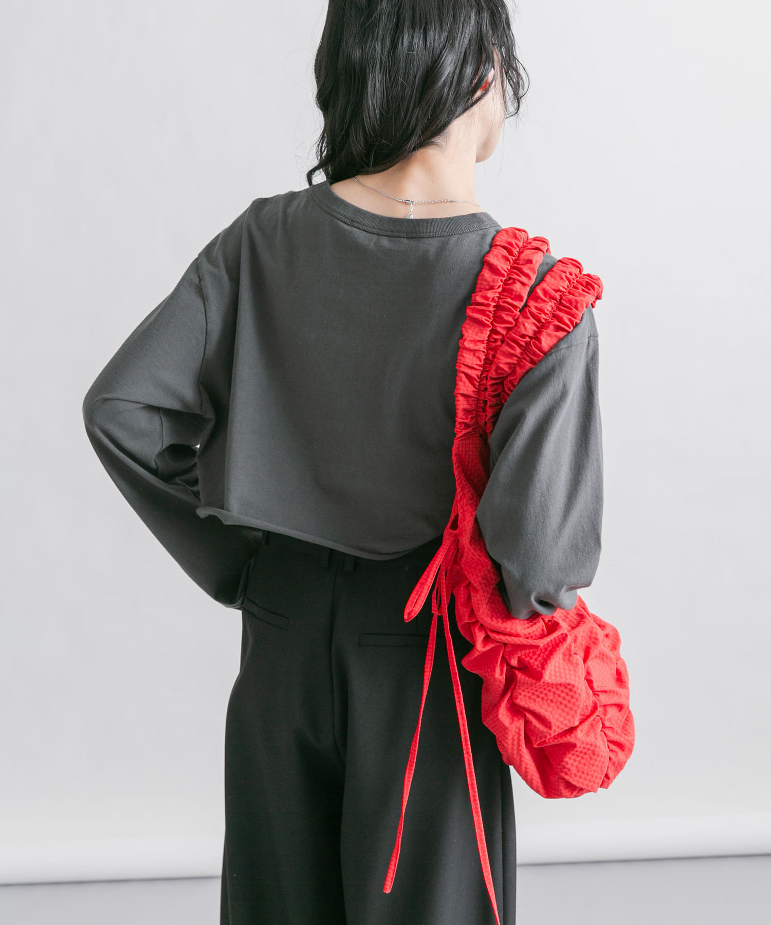 身長：160cm サイズ：one