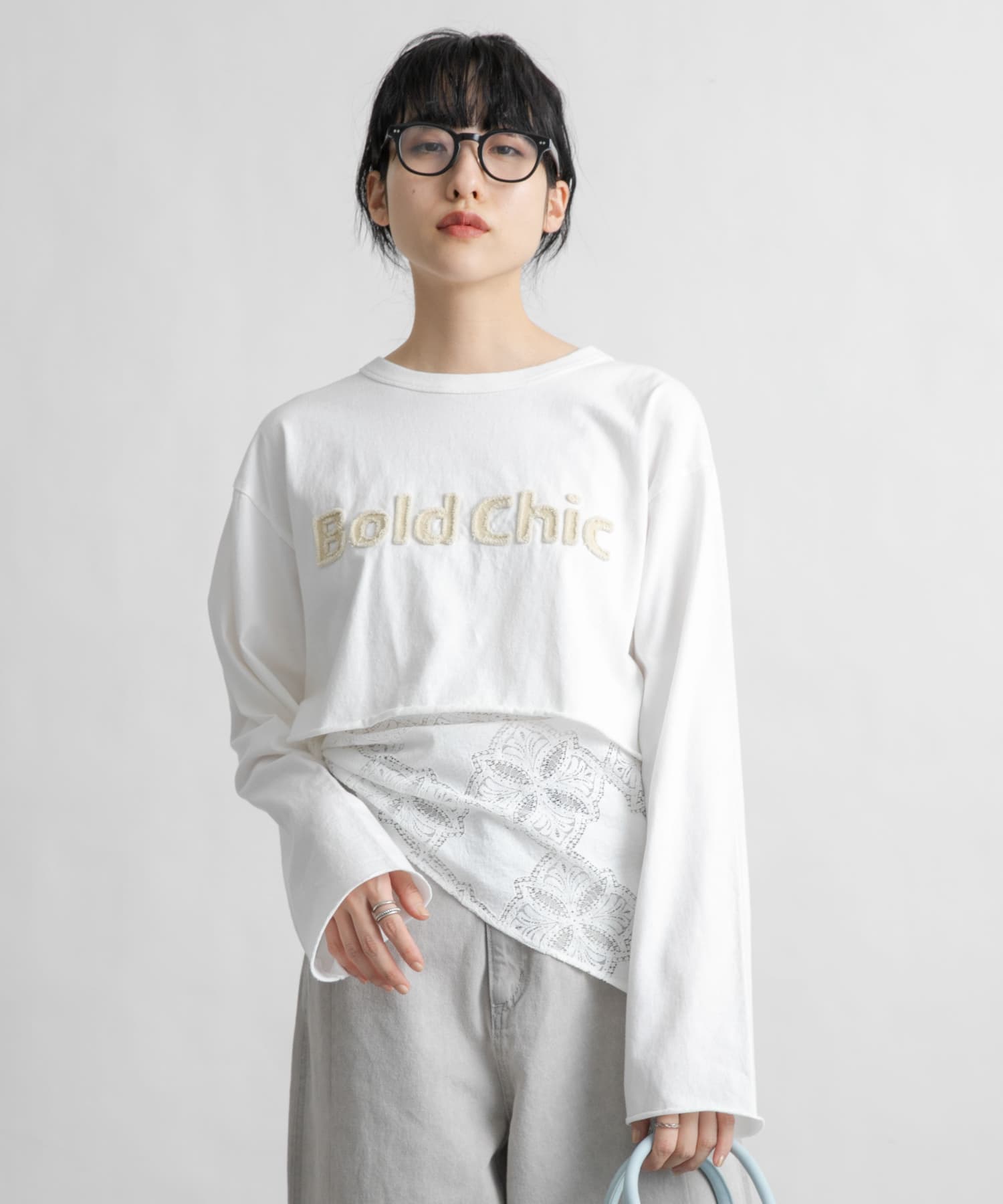 身長：160cm サイズ：one