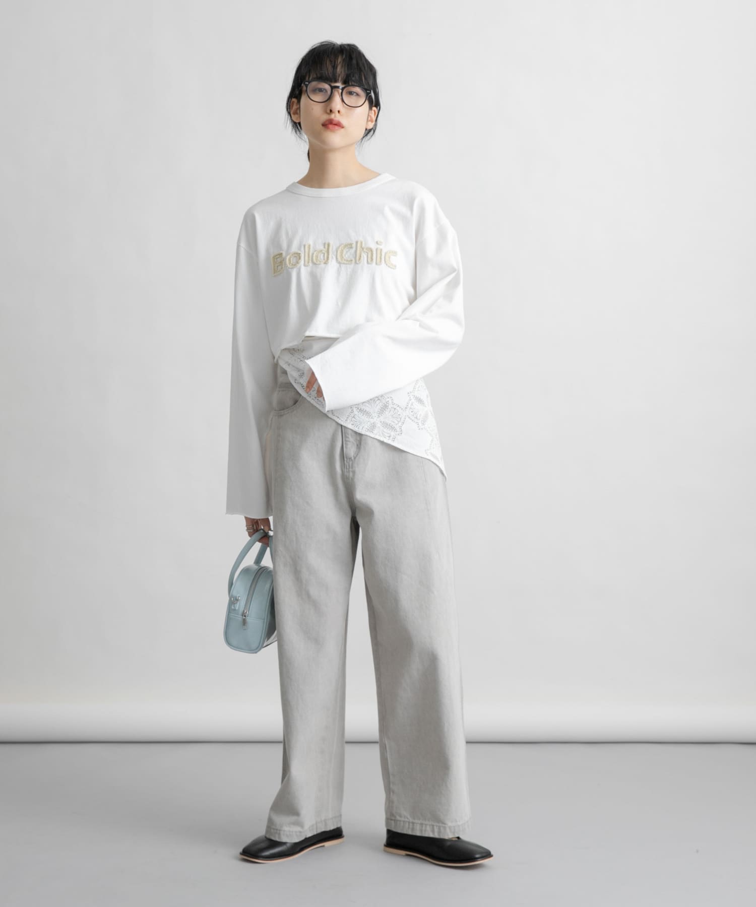 身長：160cm サイズ：one