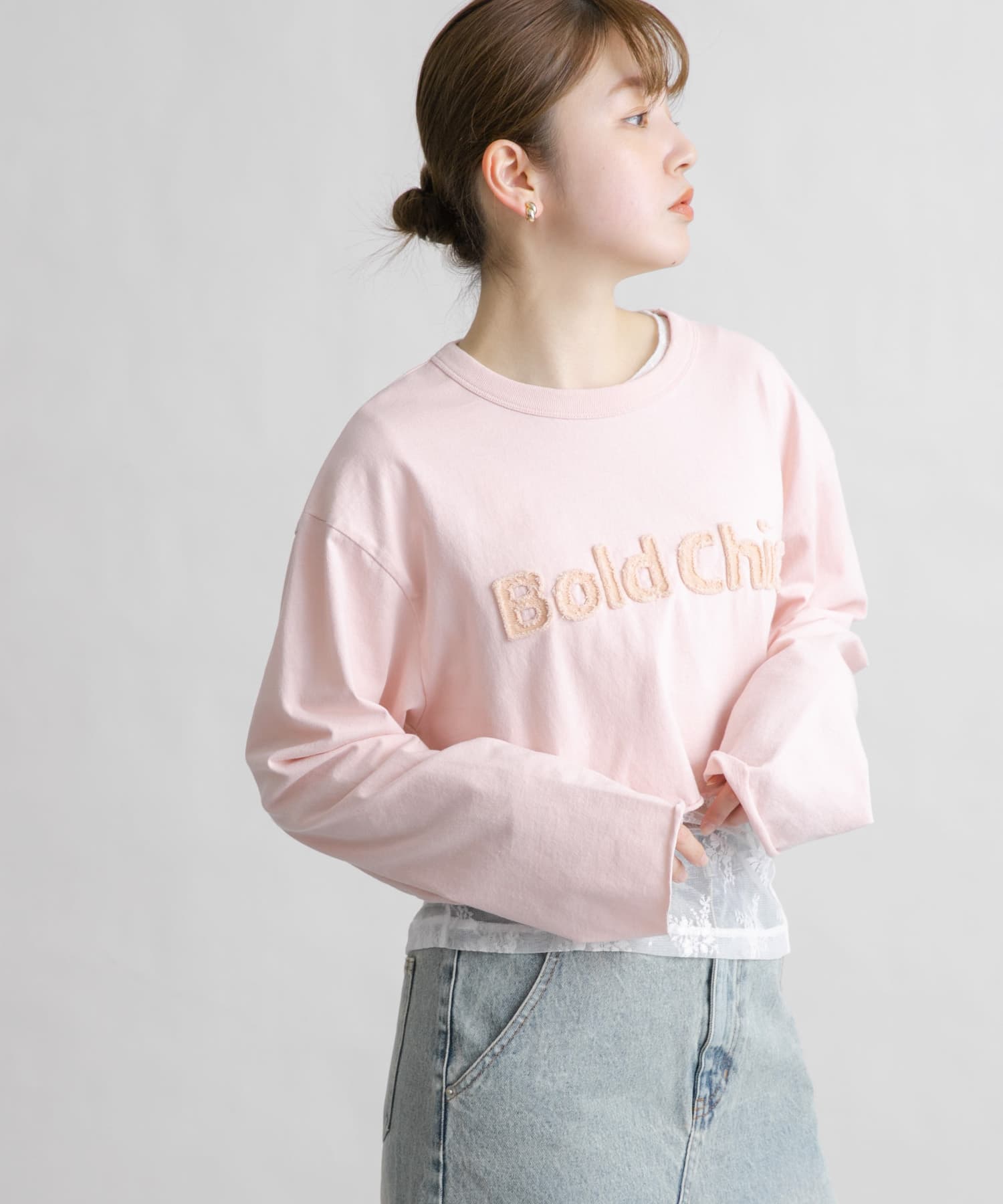 身長：160cm サイズ：one