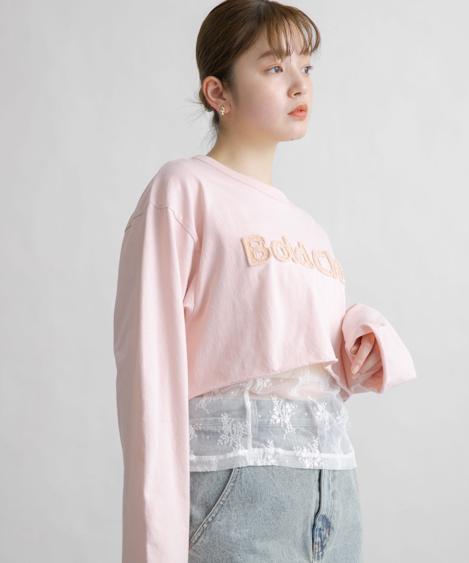 身長：160cm サイズ：one