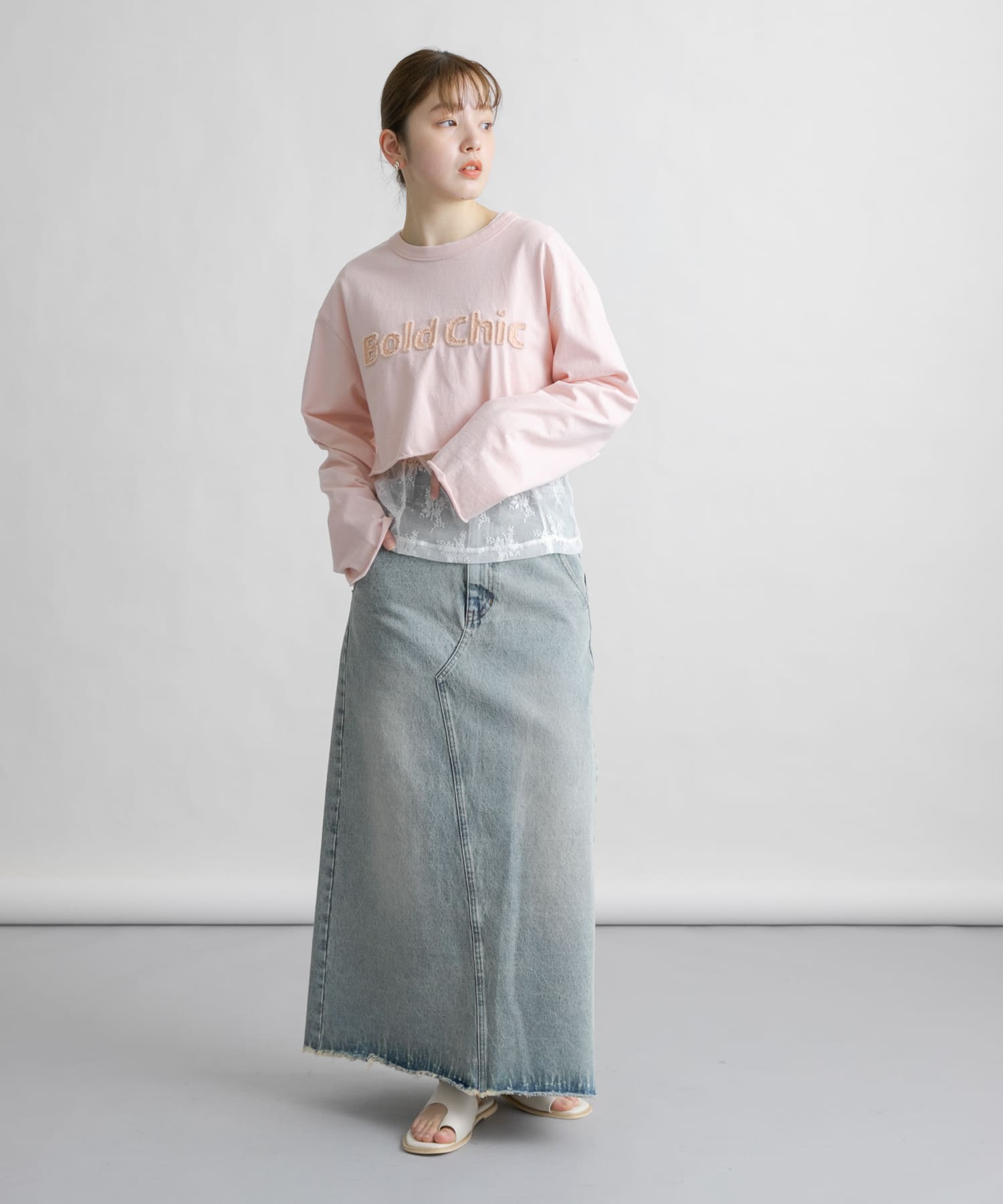 身長：160cm サイズ：one