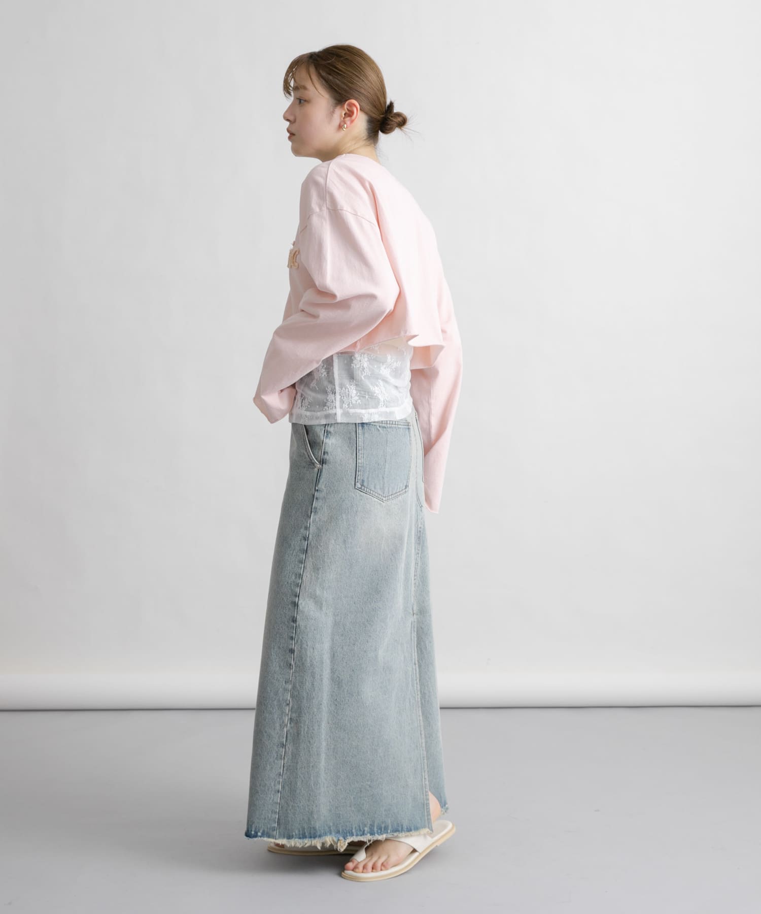 身長：160cm サイズ：one