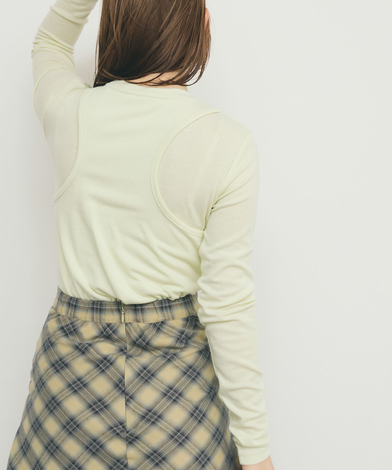 身長：160cm サイズ：one