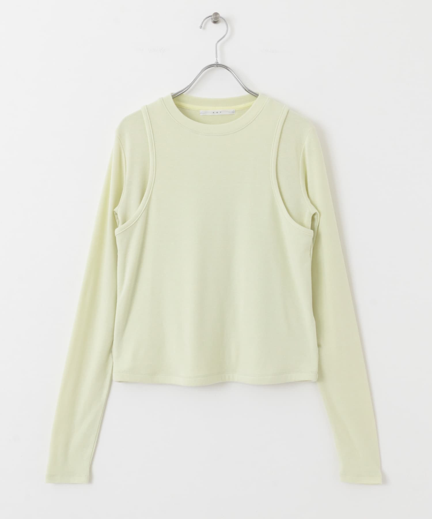 レイヤードライクロンTEE L.GREEN one
