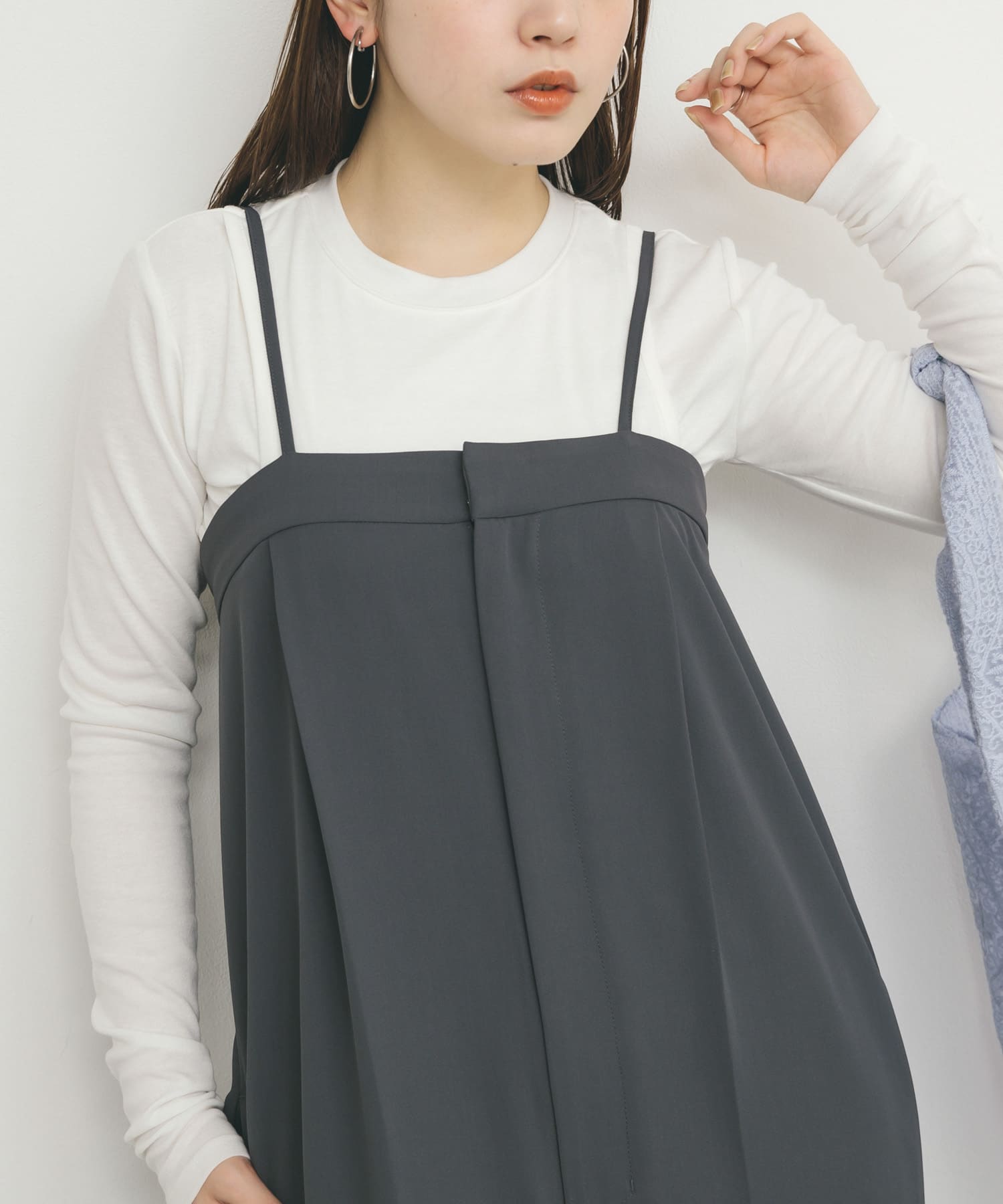 身長：160cm サイズ：one