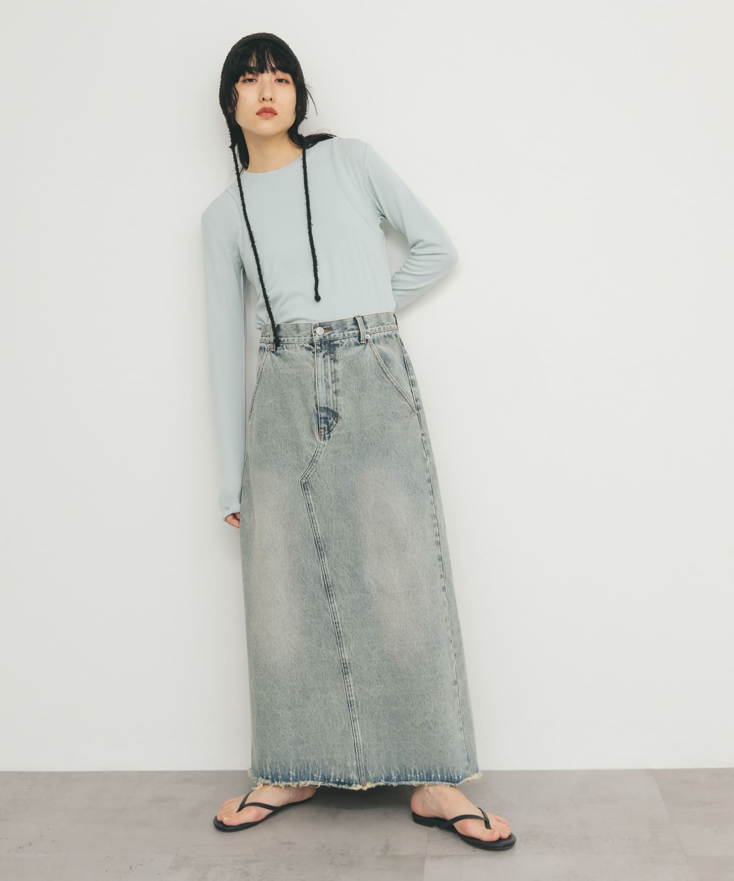身長：160cm サイズ：one