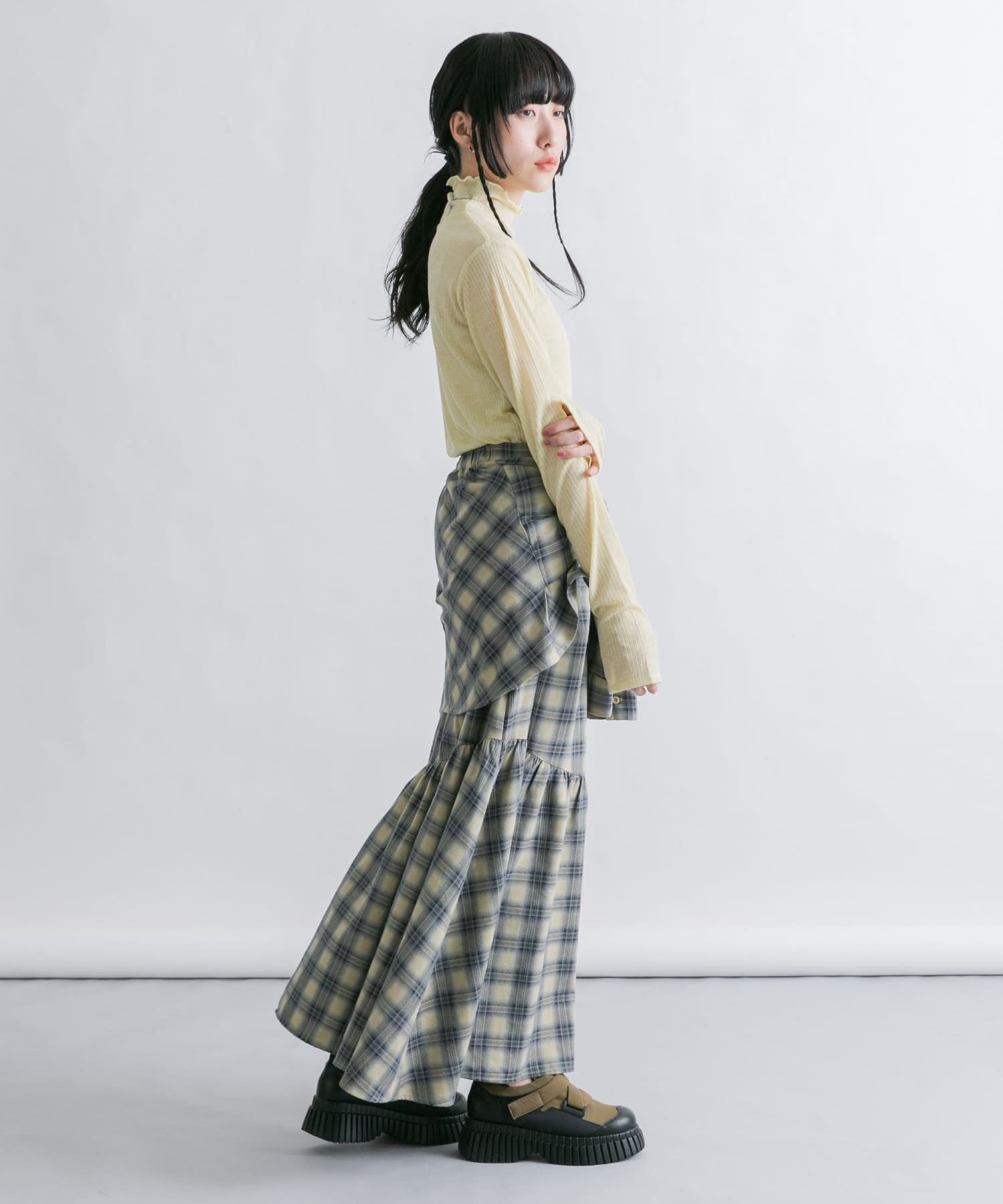 身長：160cm サイズ：one