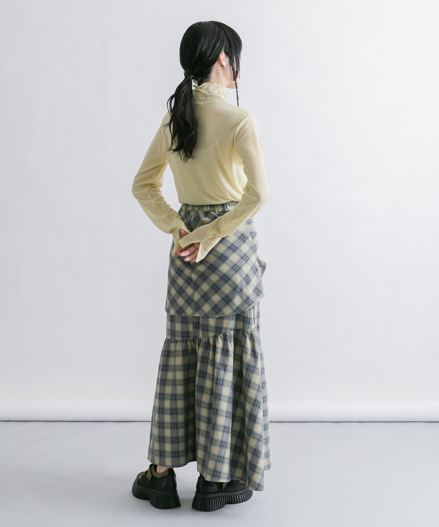 身長：160cm サイズ：one