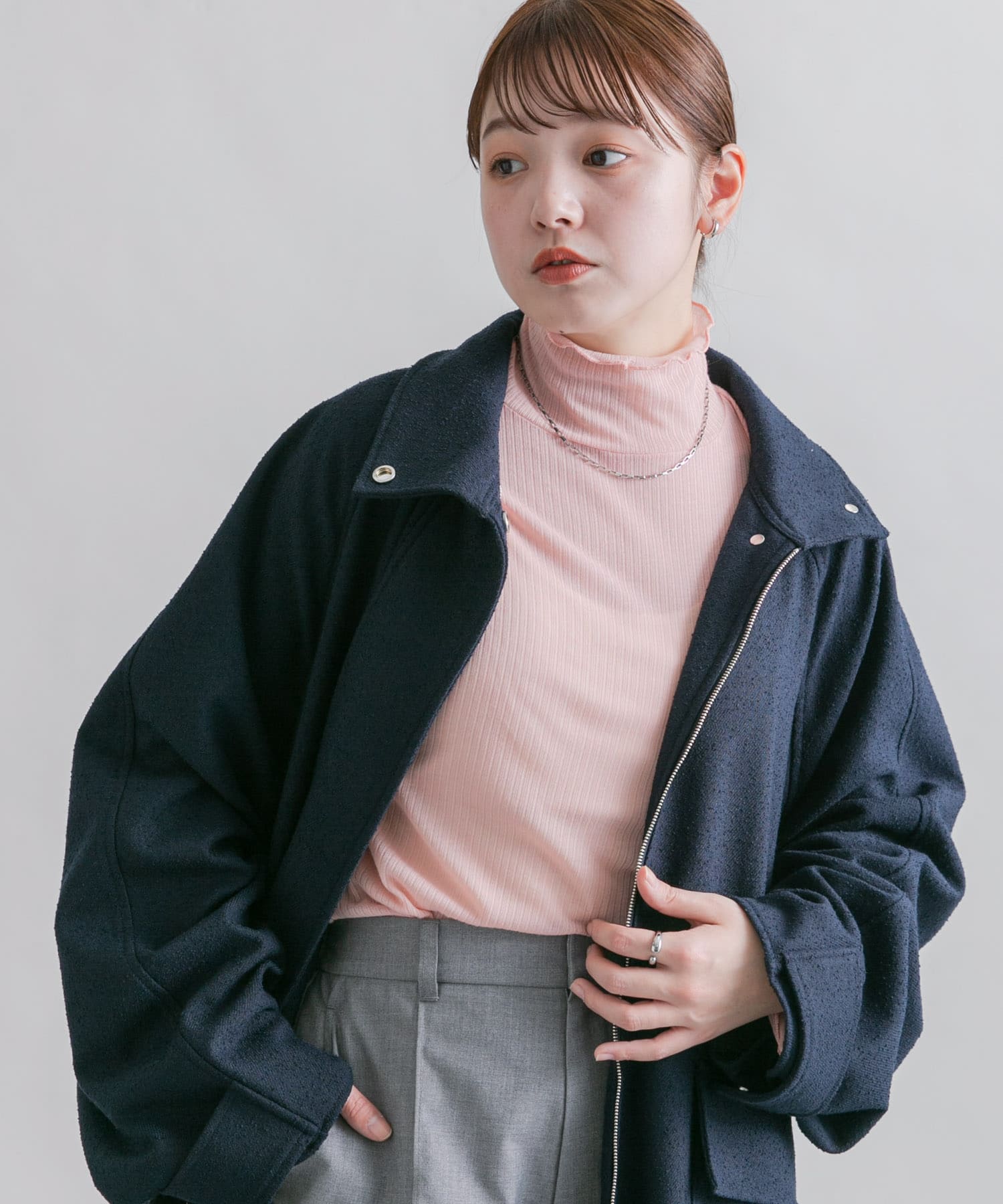 身長：160cm サイズ：one