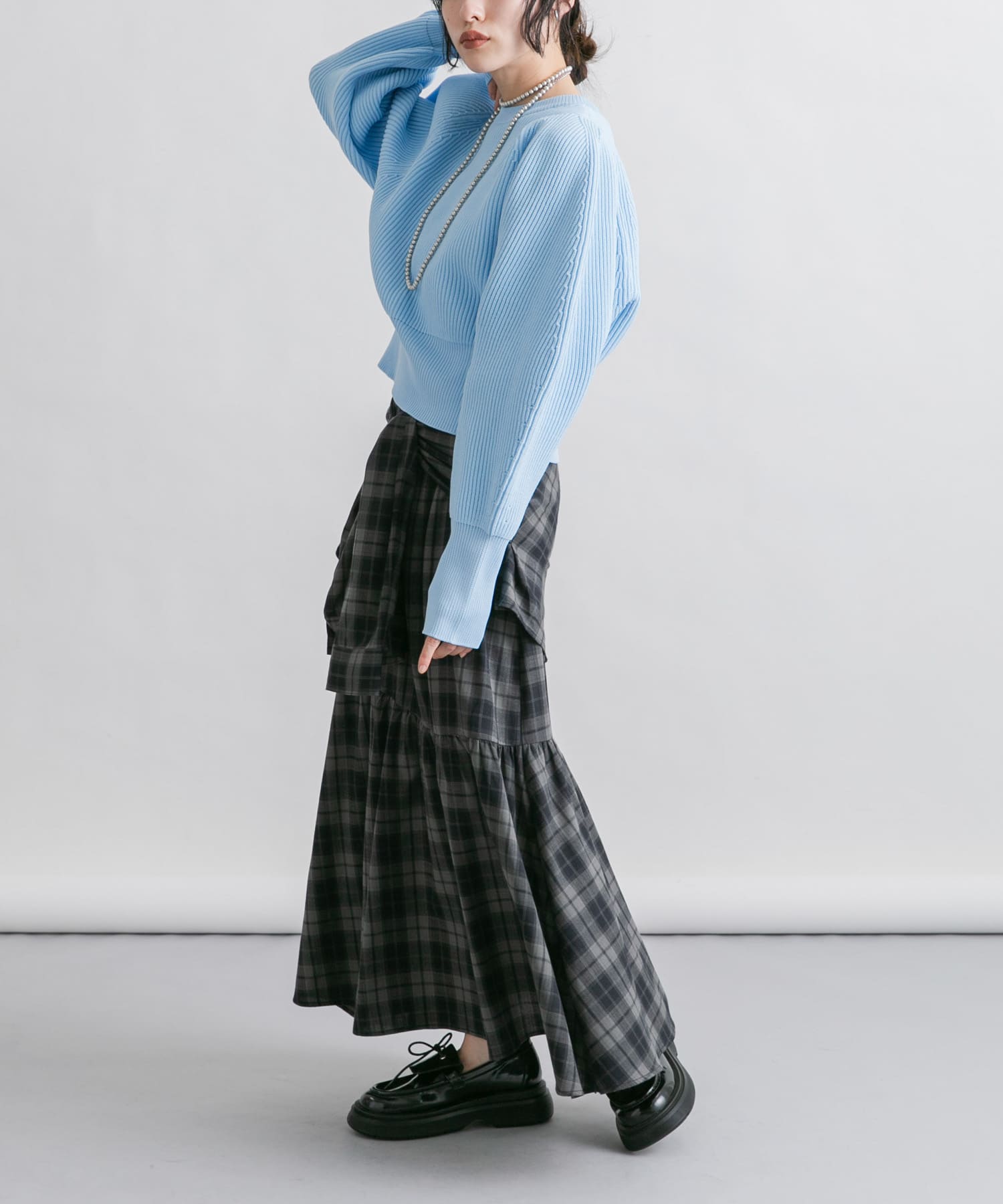 身長：160cm サイズ：one