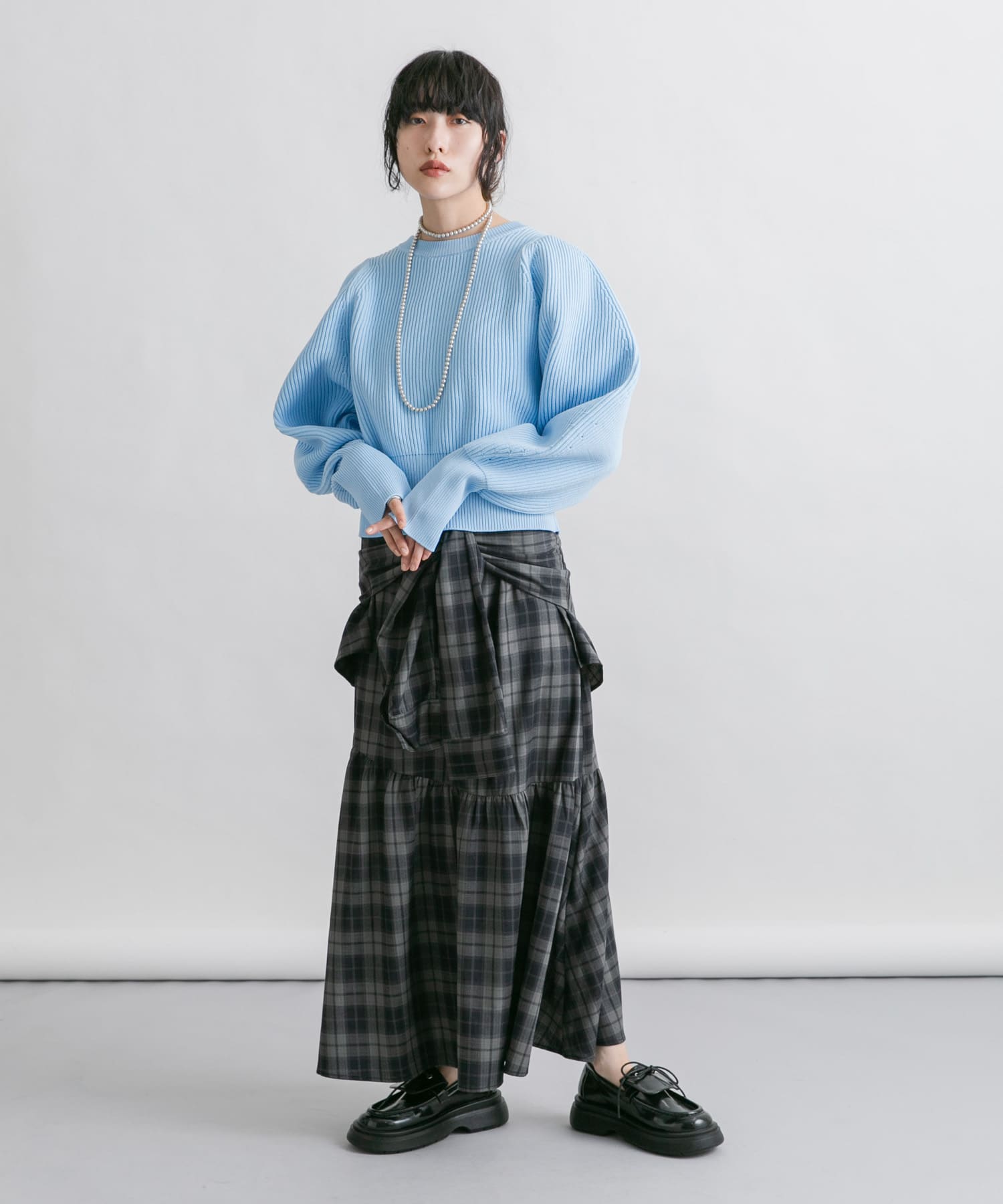 身長：160cm サイズ：one