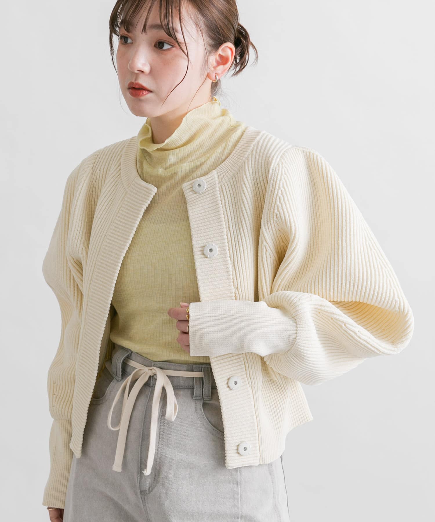 身長：160cm サイズ：one