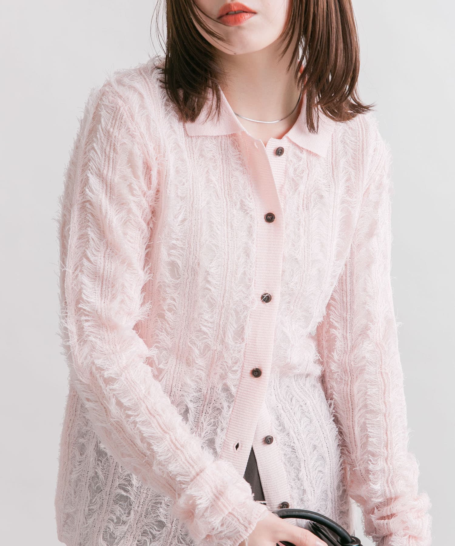 身長：160cm サイズ：one