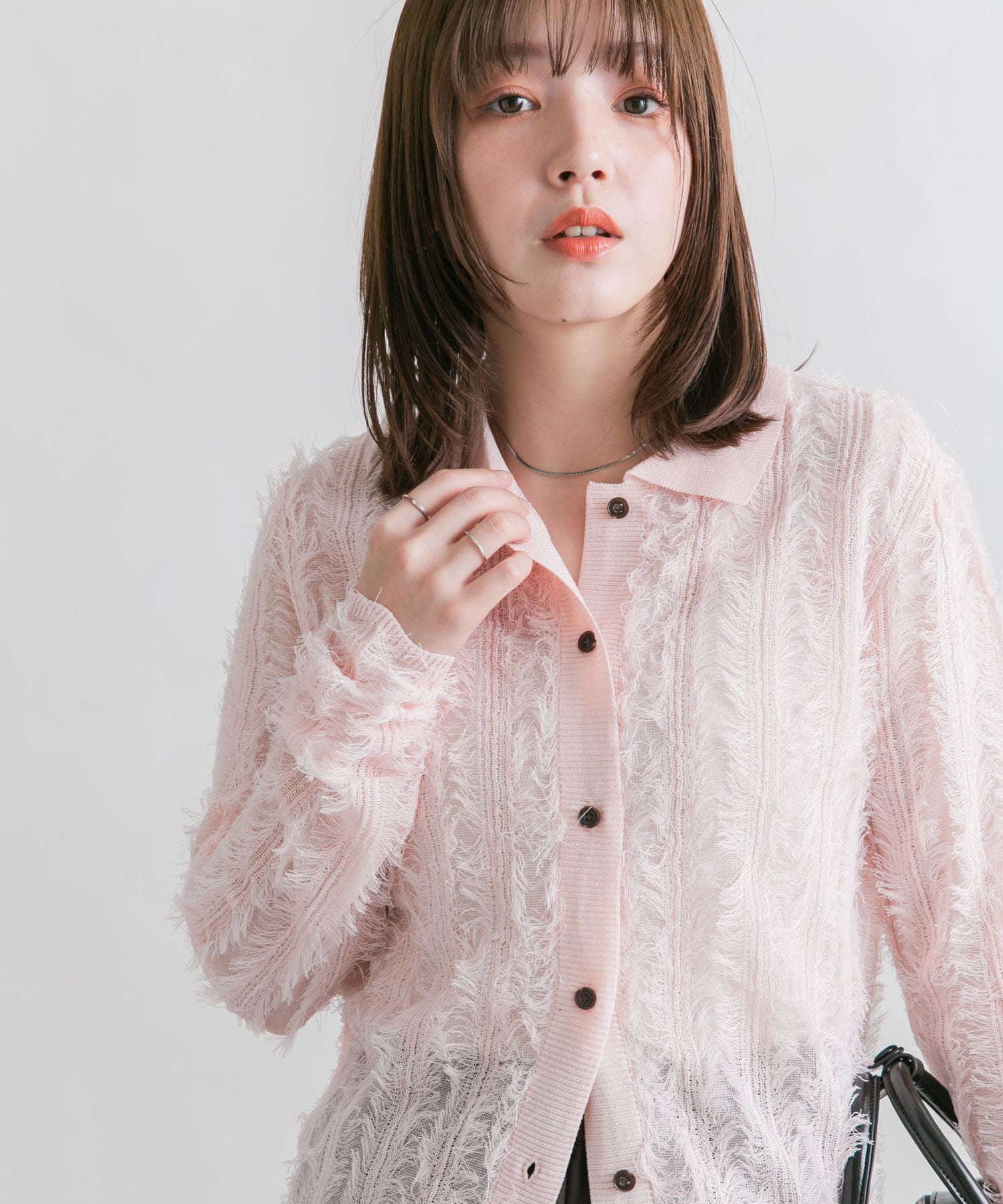身長：160cm サイズ：one