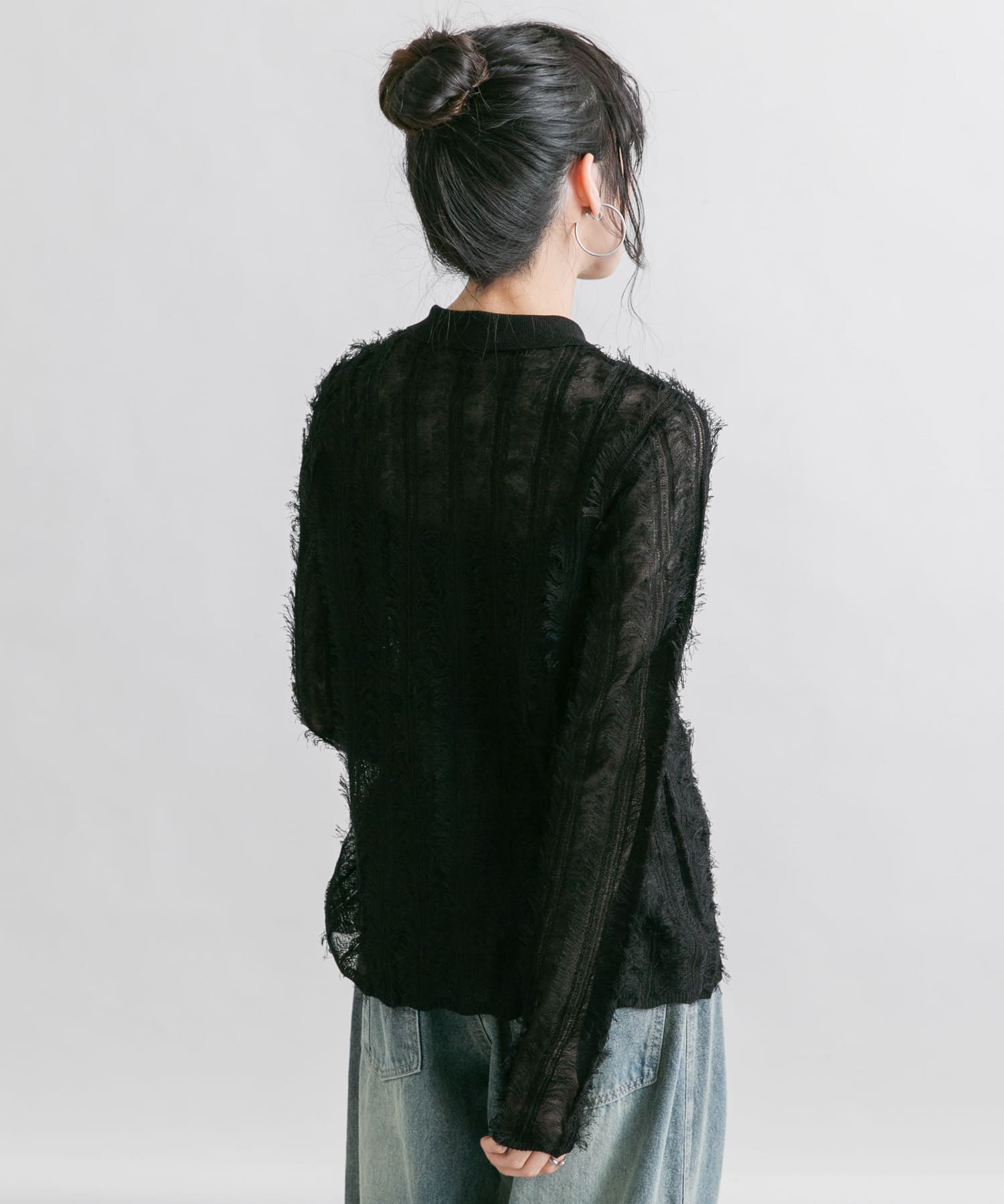 身長：160cm サイズ：one