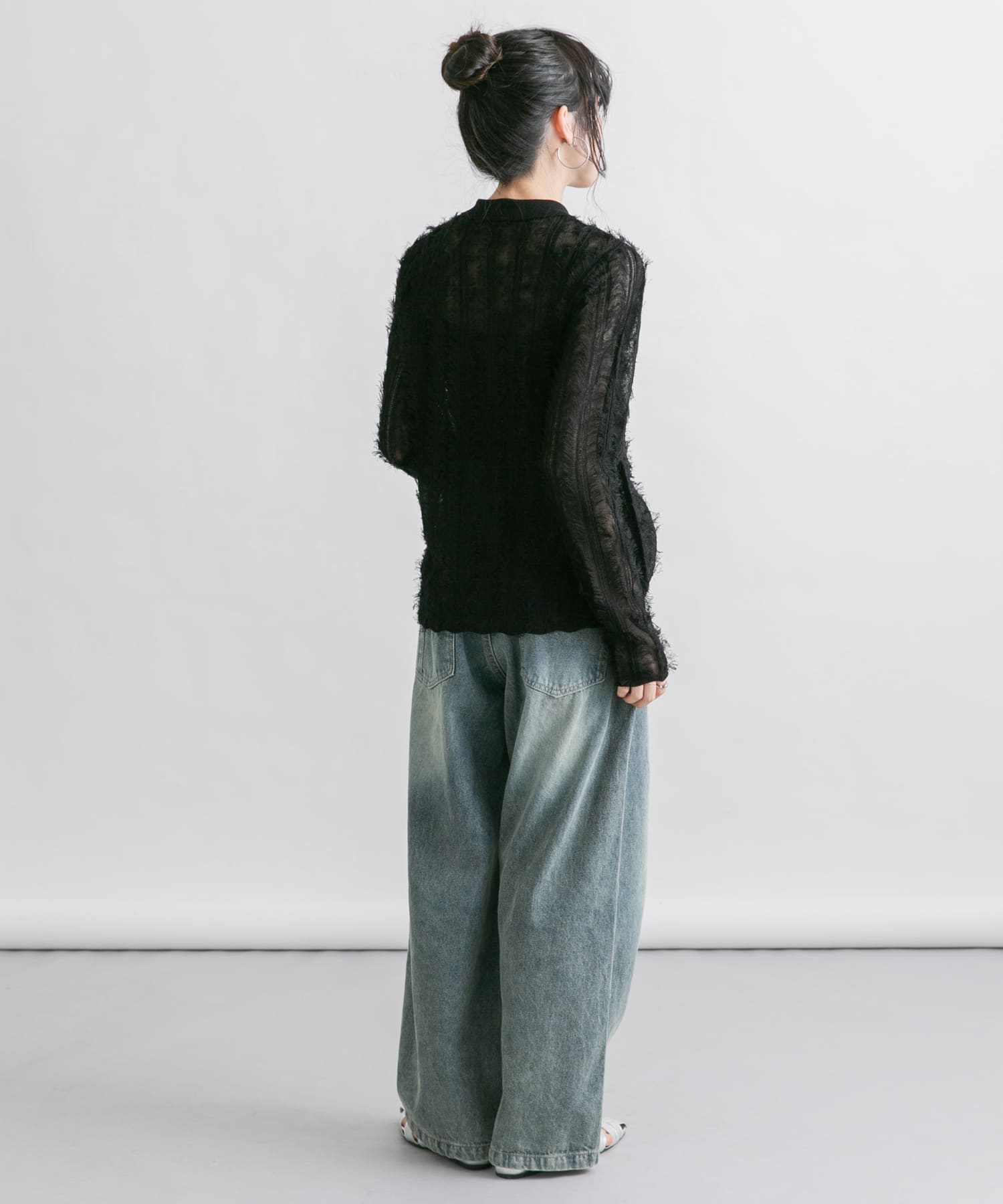 身長：160cm サイズ：one
