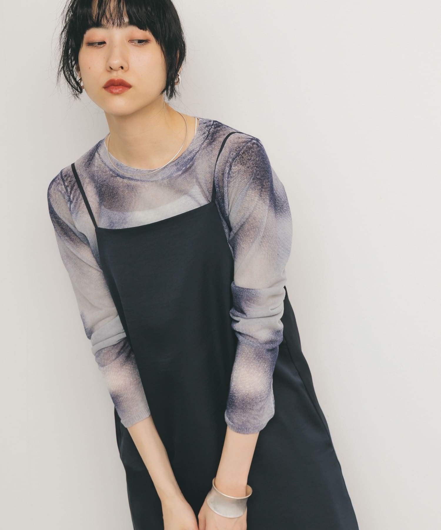 身長：160cm サイズ：one