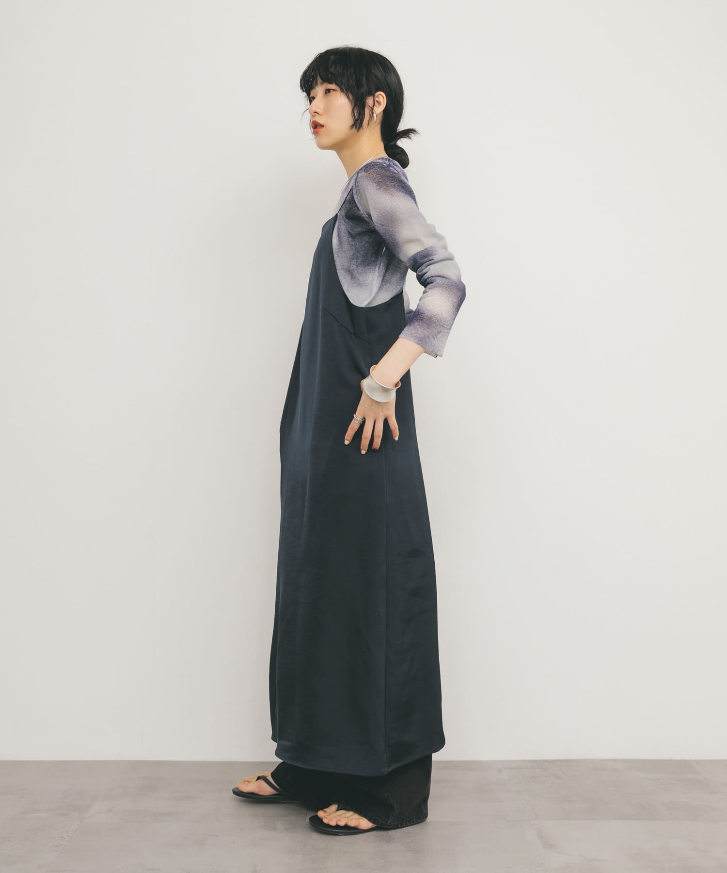 身長：160cm サイズ：one