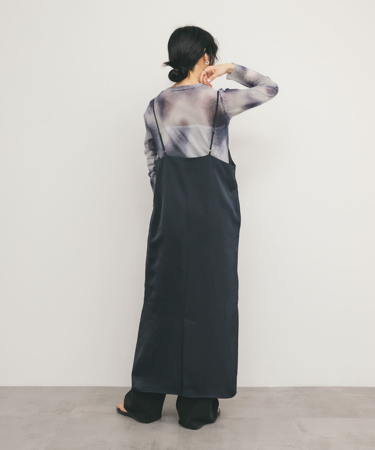 身長：160cm サイズ：one