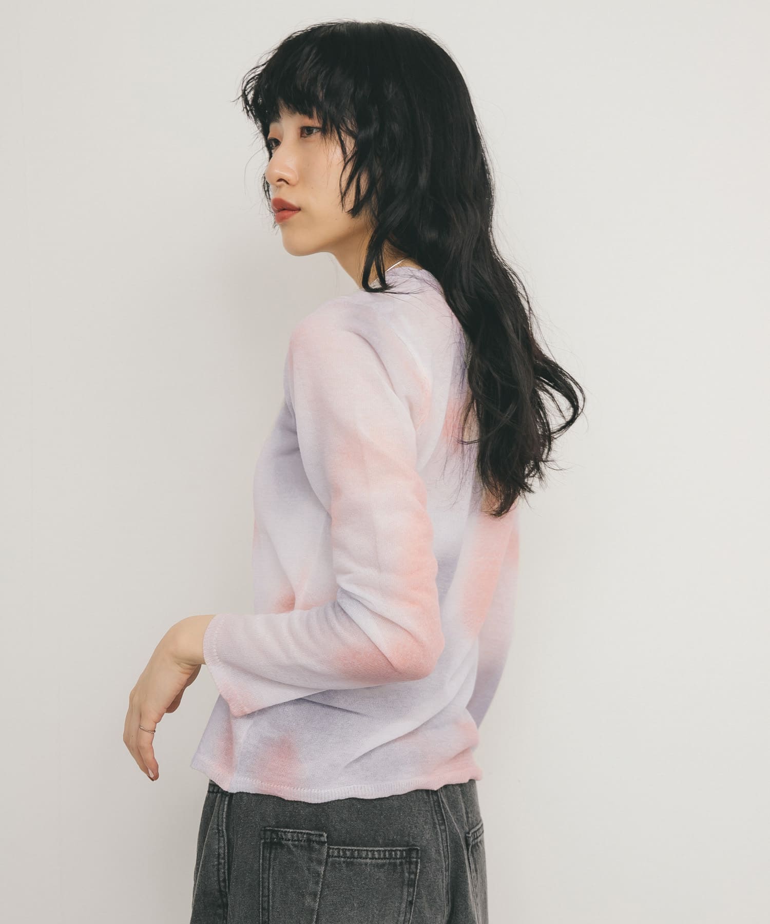 身長：160cm サイズ：one