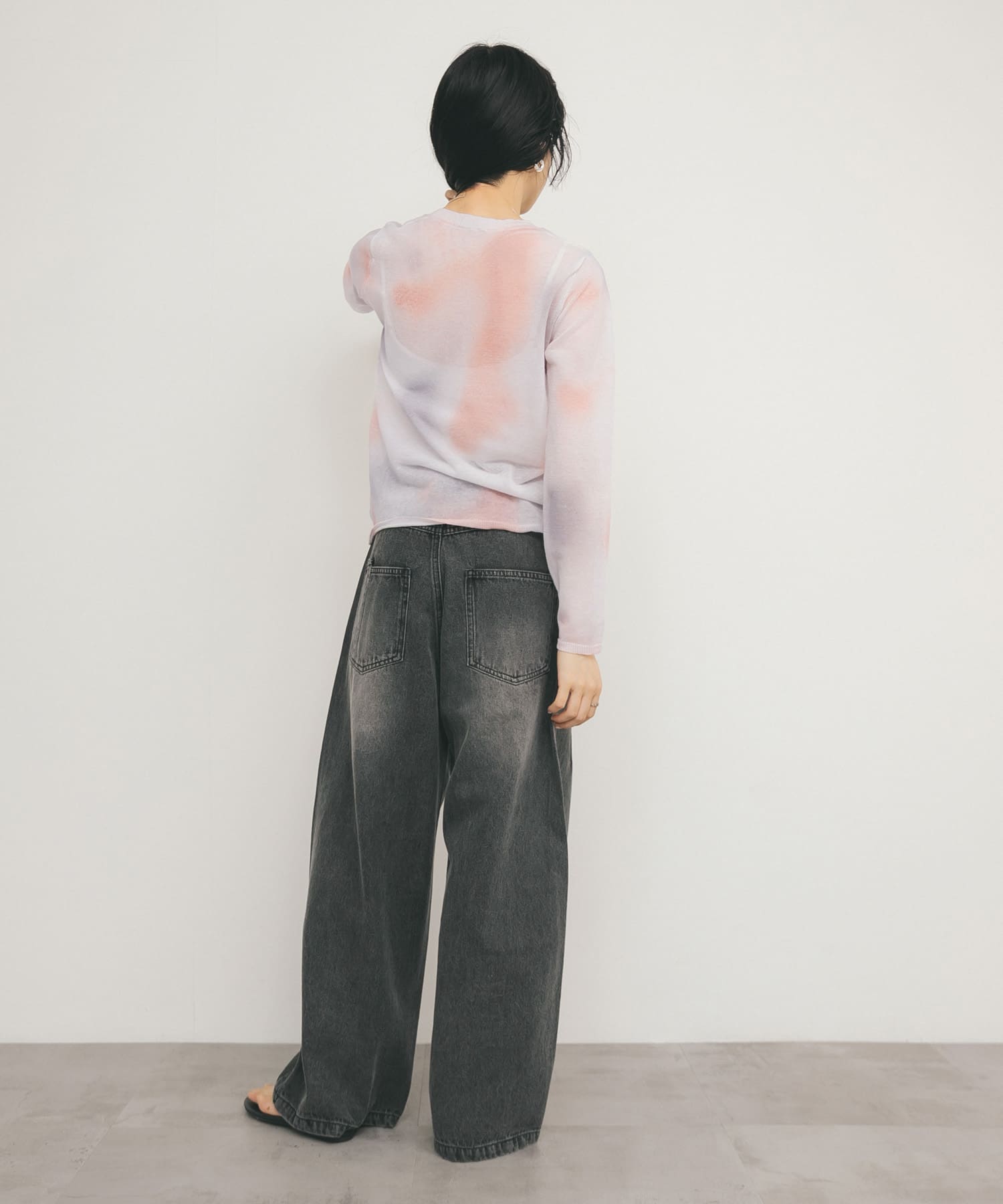 身長：160cm サイズ：one