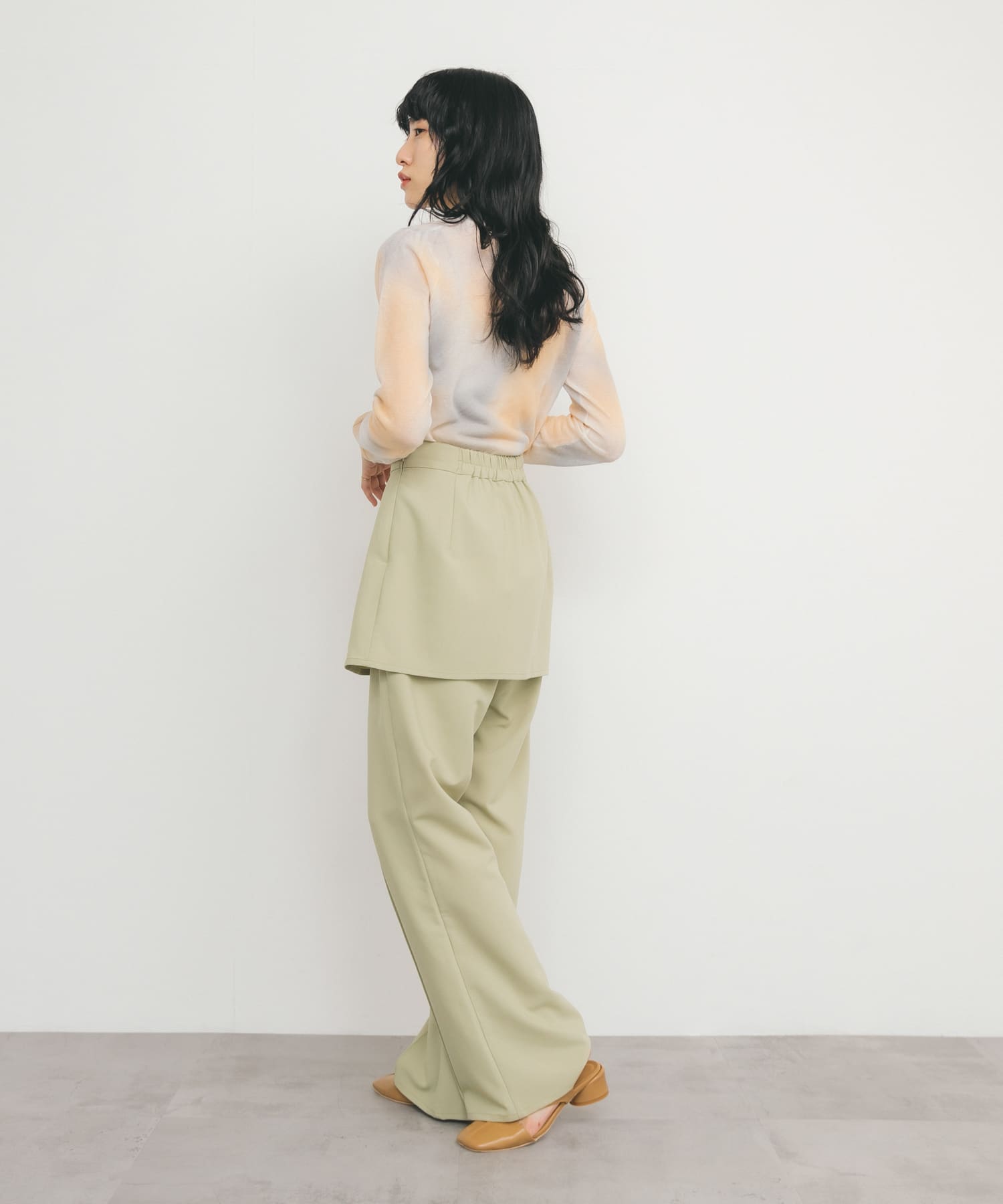 身長：160cm サイズ：one
