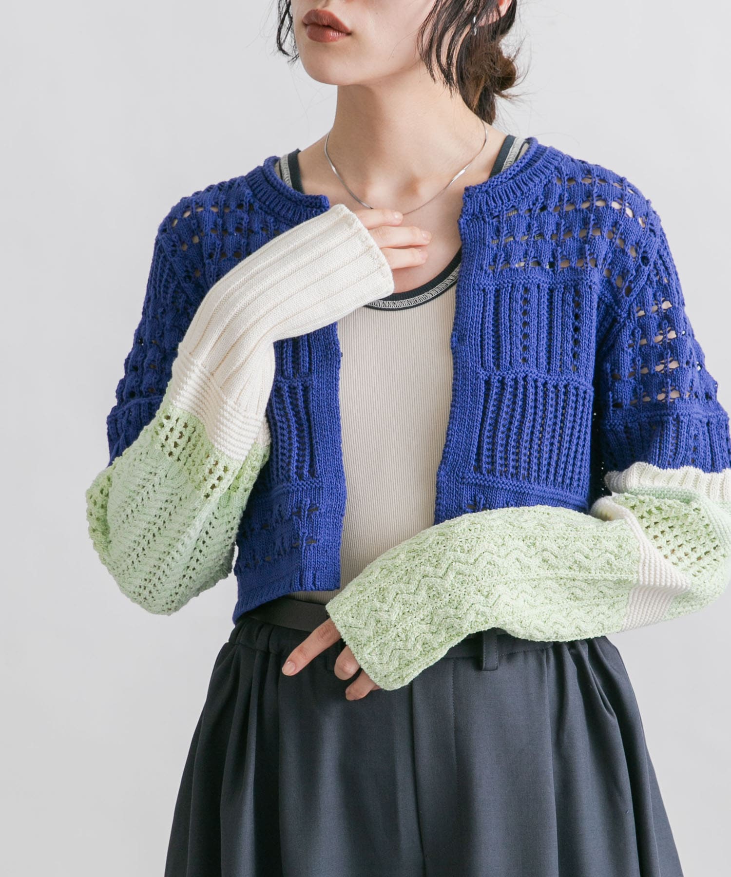 身長：160cm サイズ：one