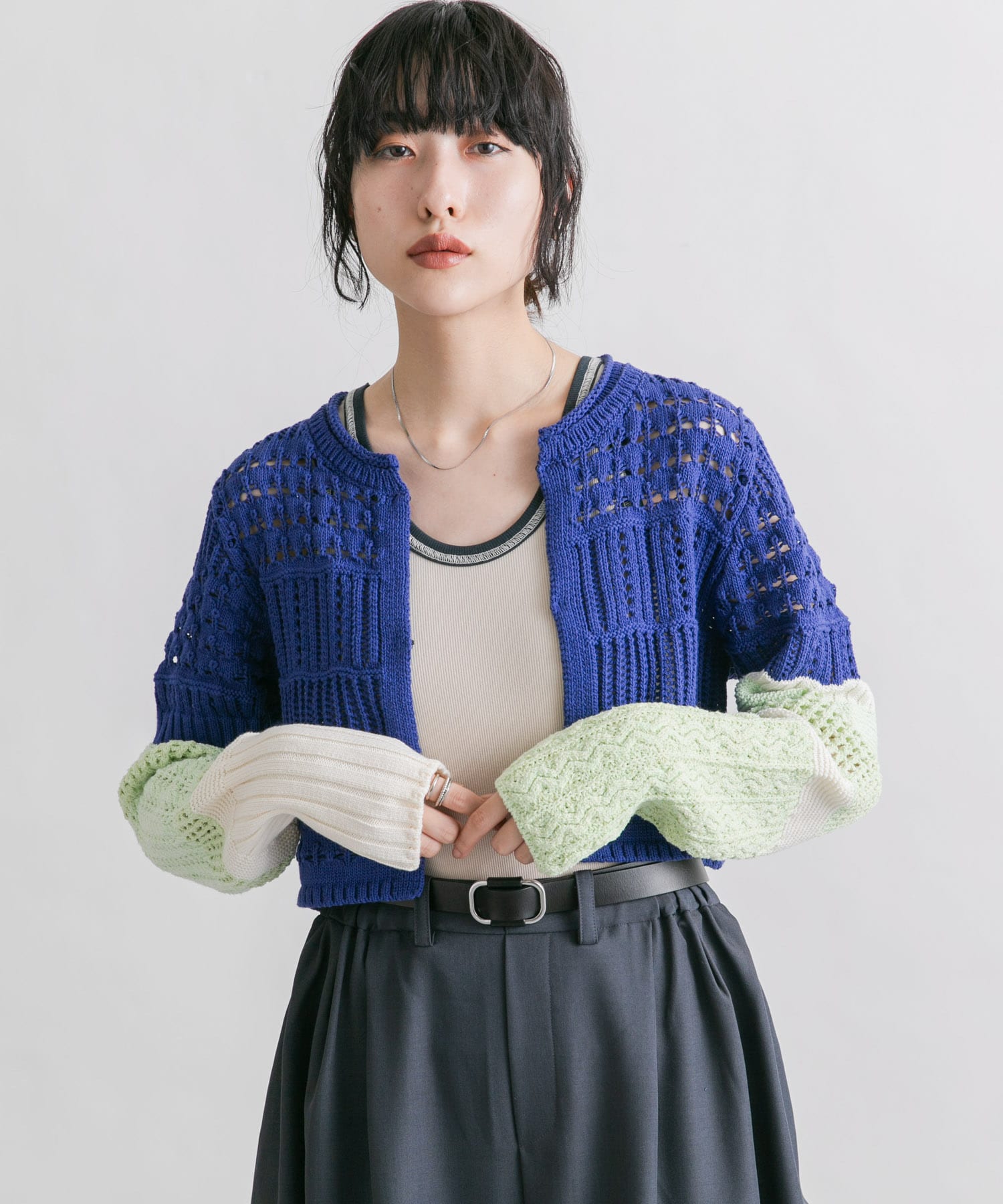 身長：160cm サイズ：one