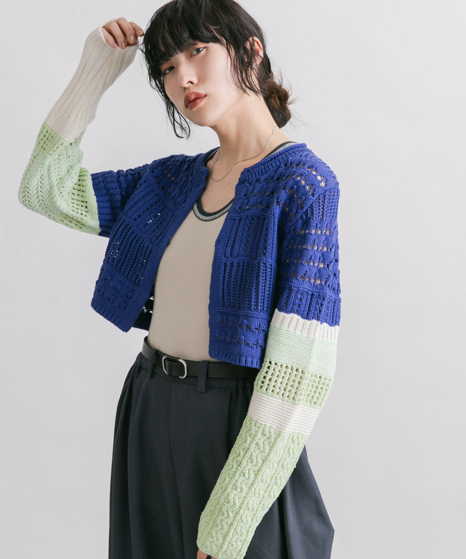 身長：160cm サイズ：one