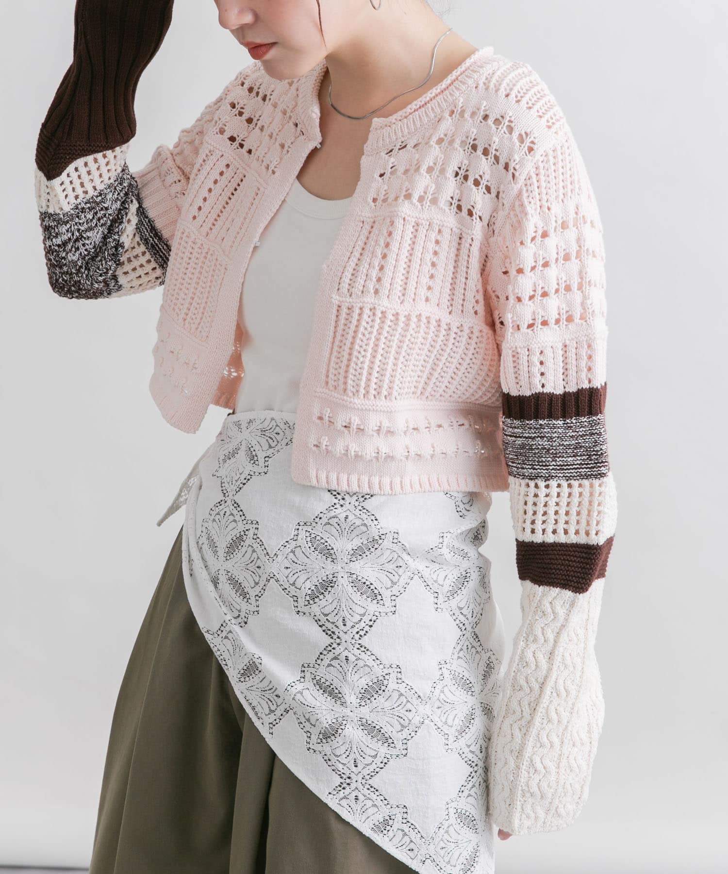 身長：160cm サイズ：one