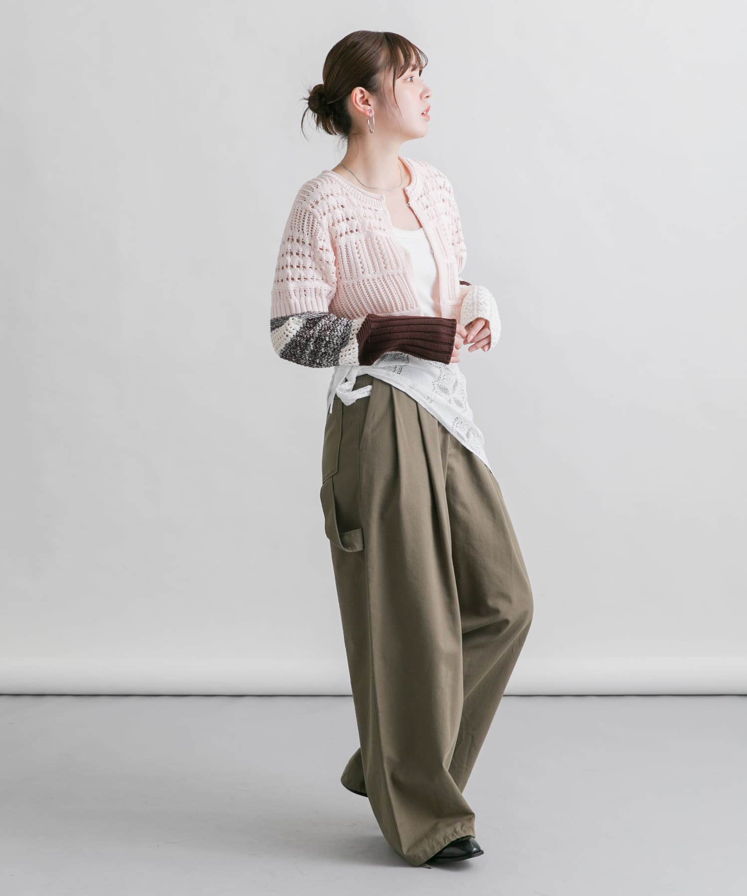 身長：160cm サイズ：one