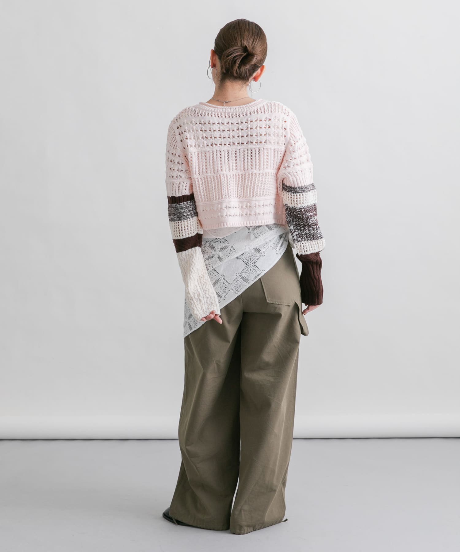 身長：160cm サイズ：one