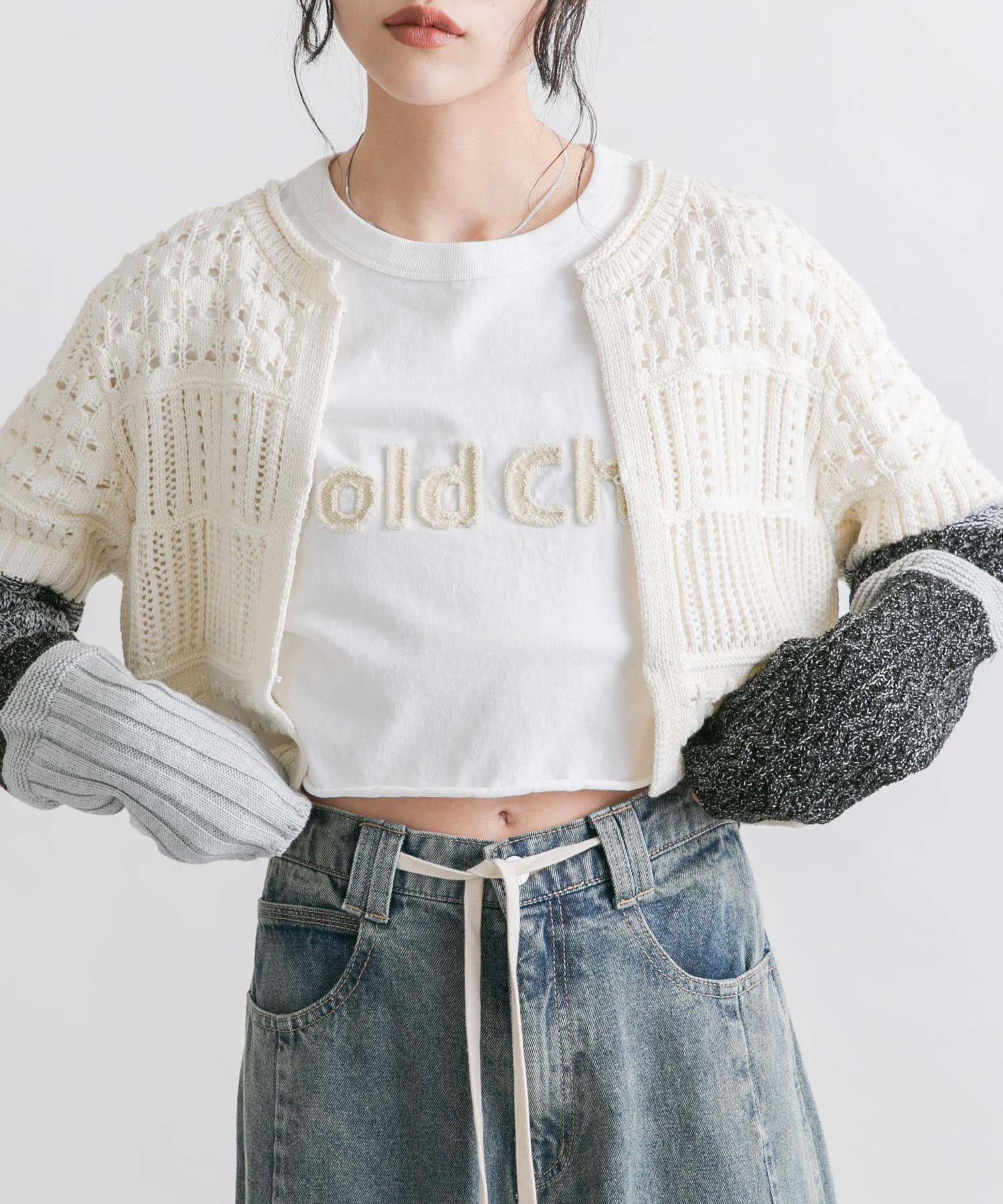 身長：160cm サイズ：one