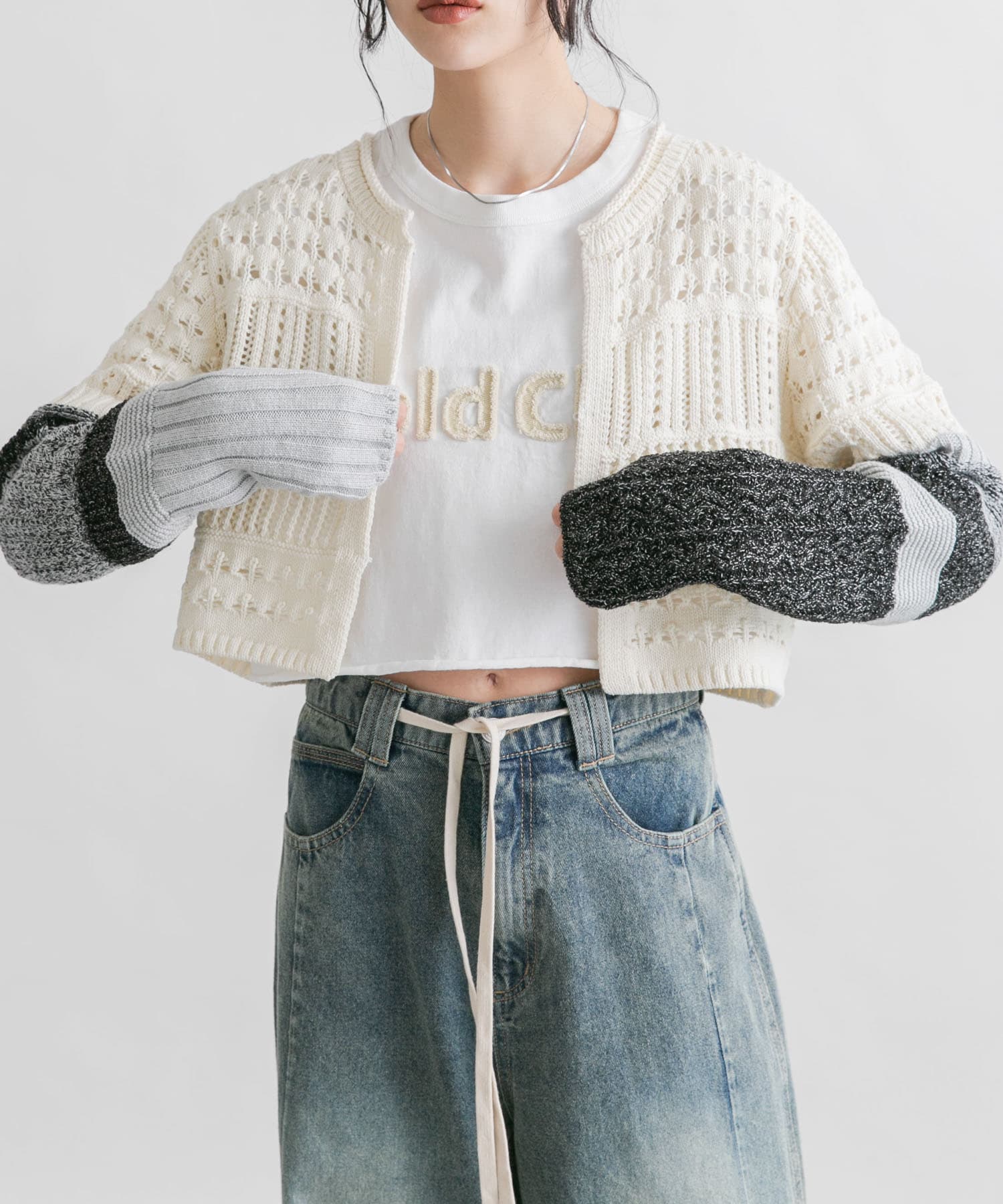 身長：160cm サイズ：one