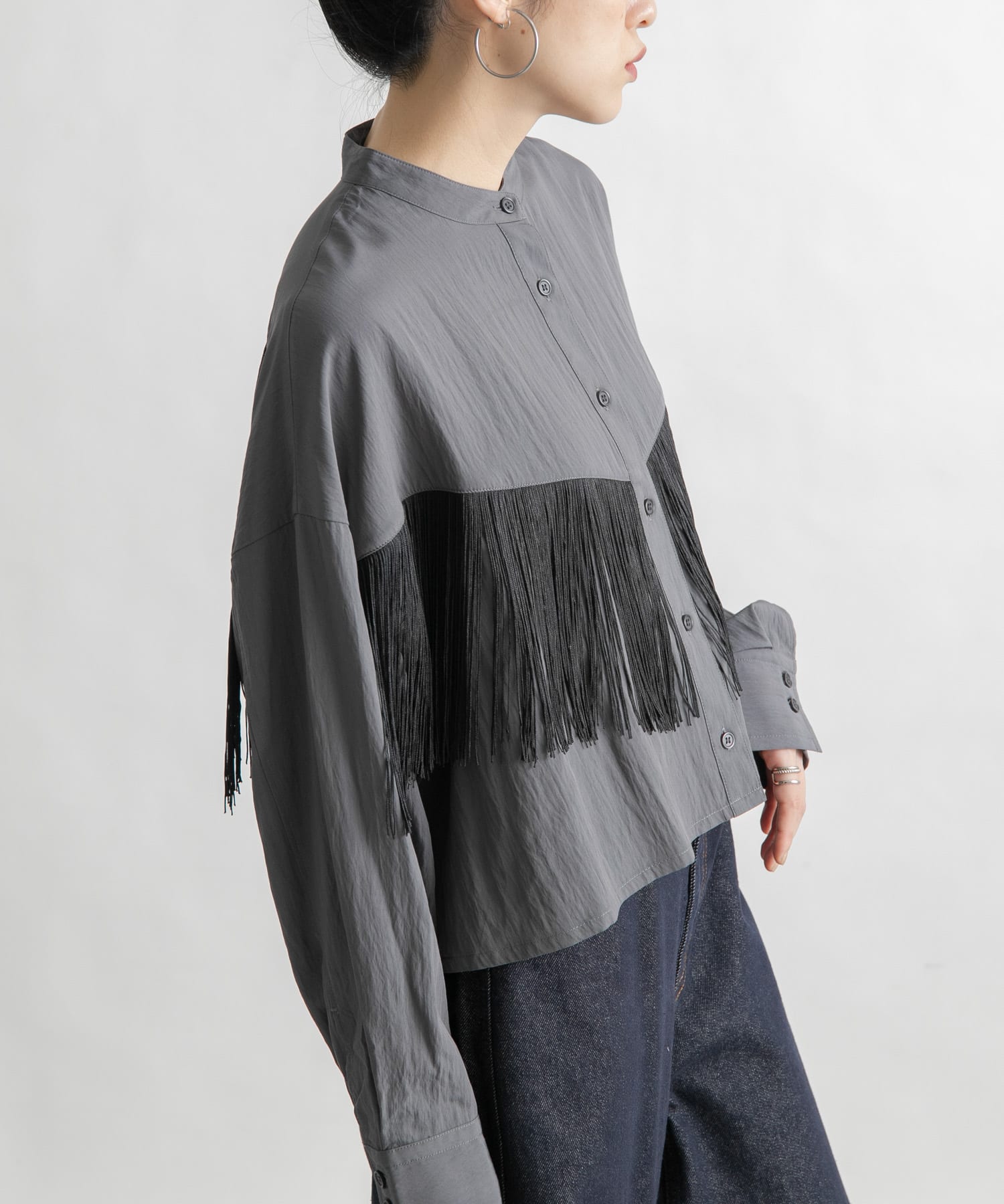 身長：160cm サイズ：one
