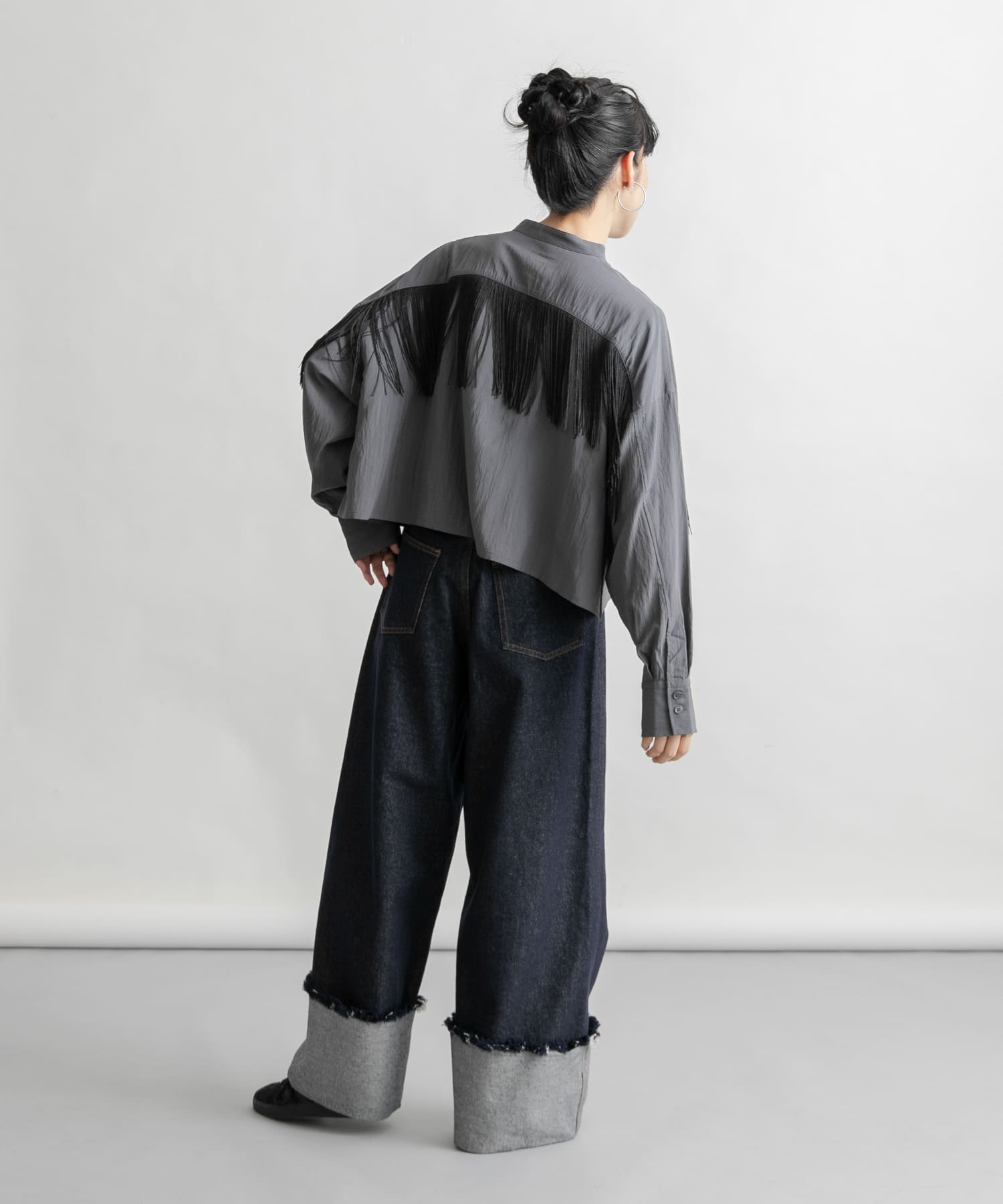身長：160cm サイズ：one
