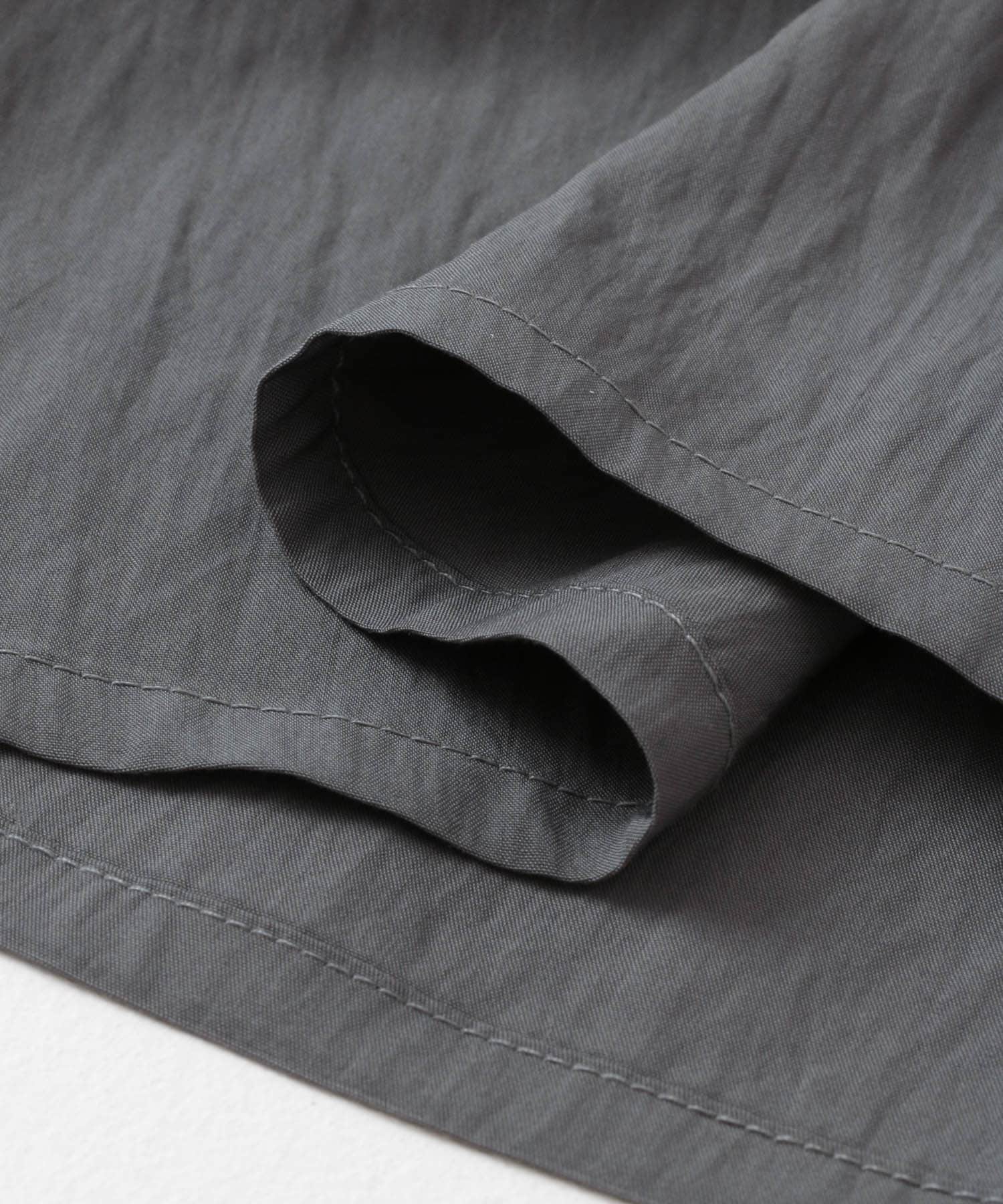 フリンジデザインシャツ CHARCOAL one