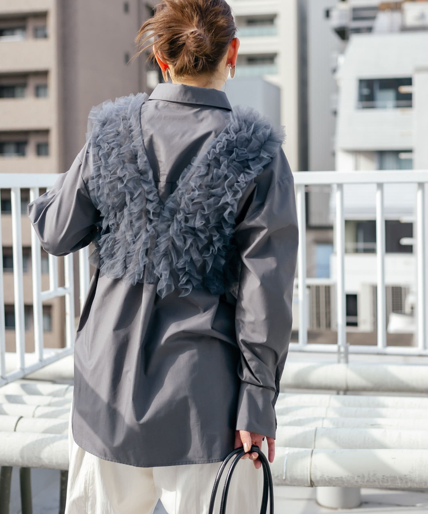 身長：160cm サイズ：one