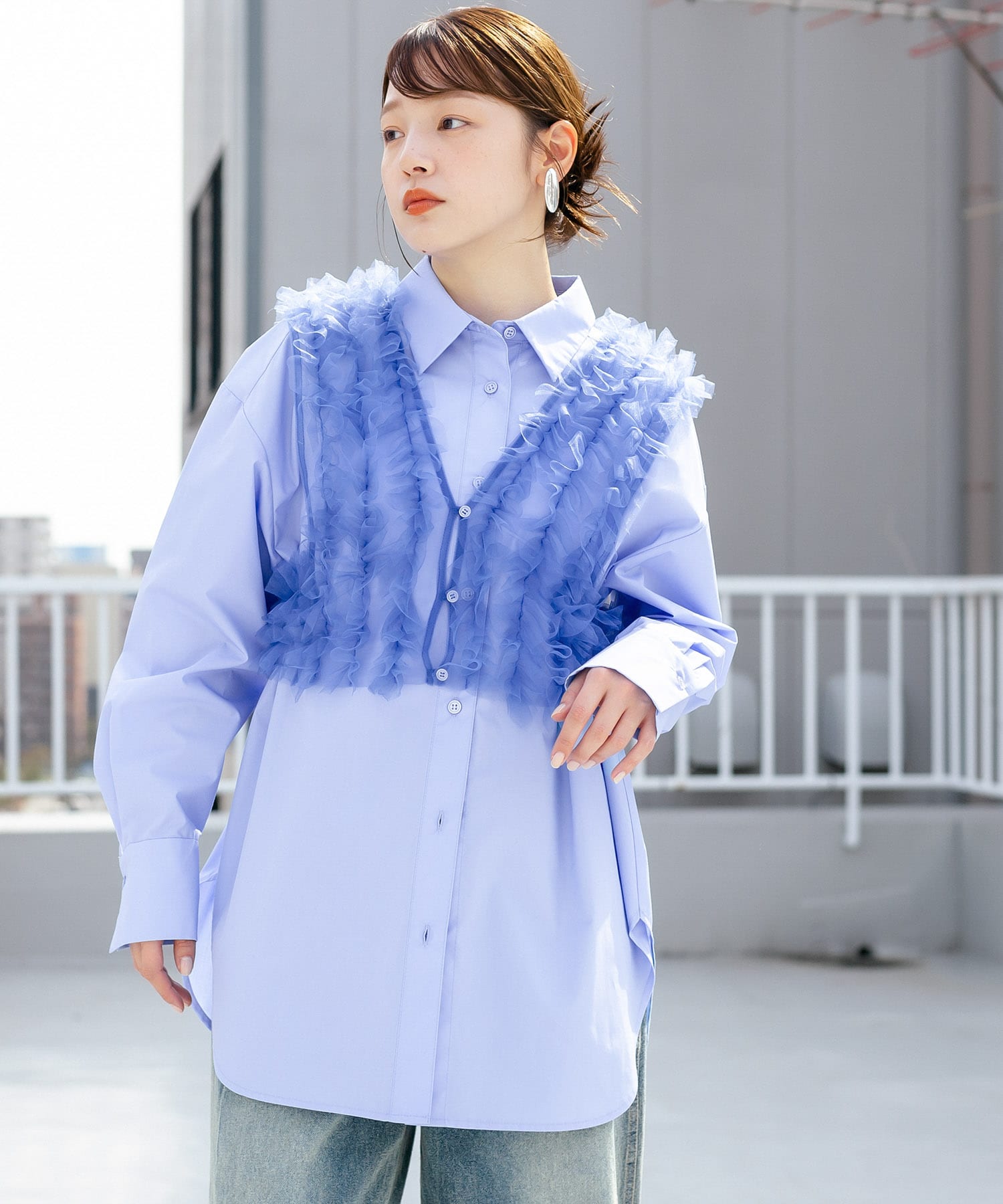 身長：160cm サイズ：one