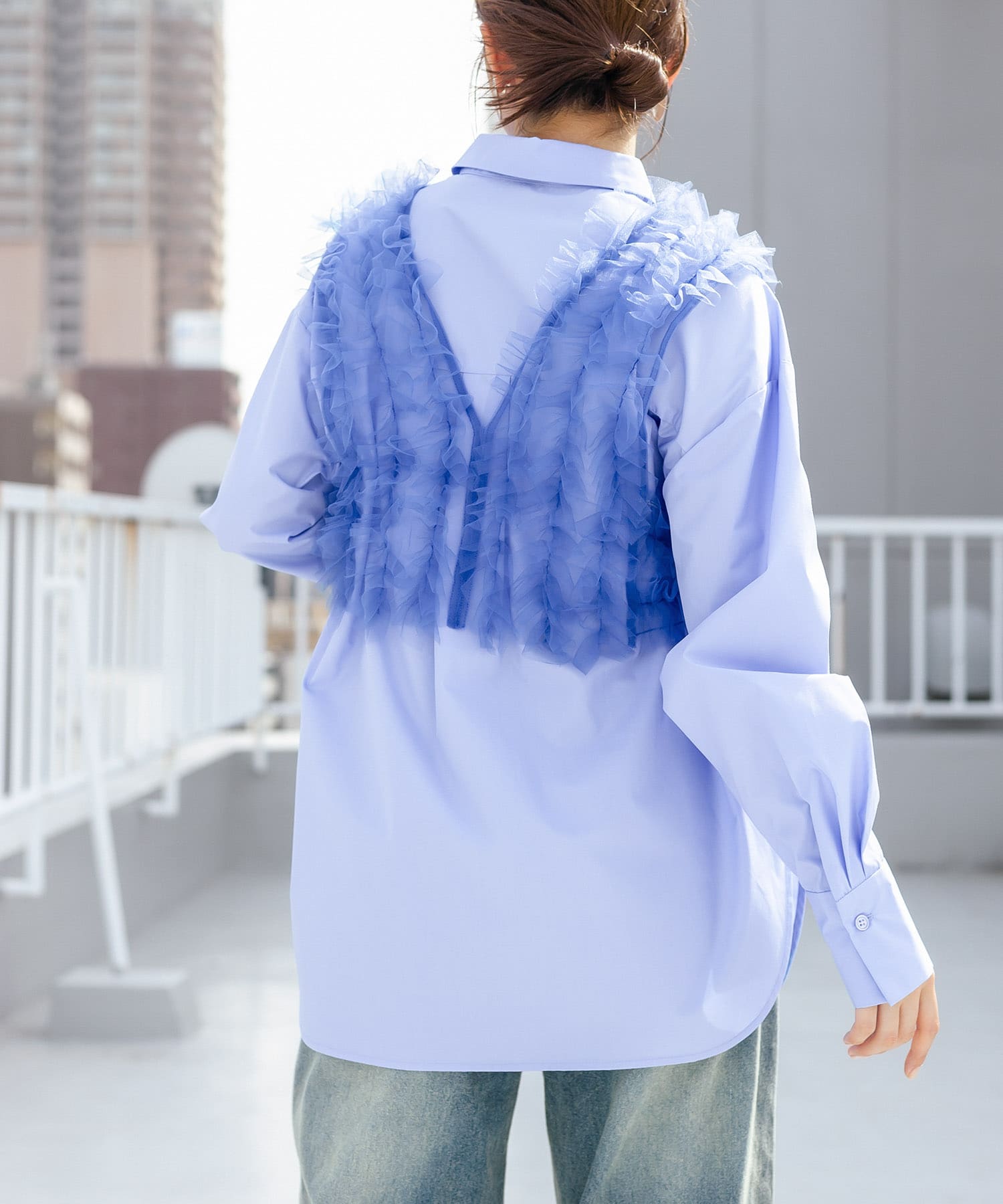 身長：160cm サイズ：one