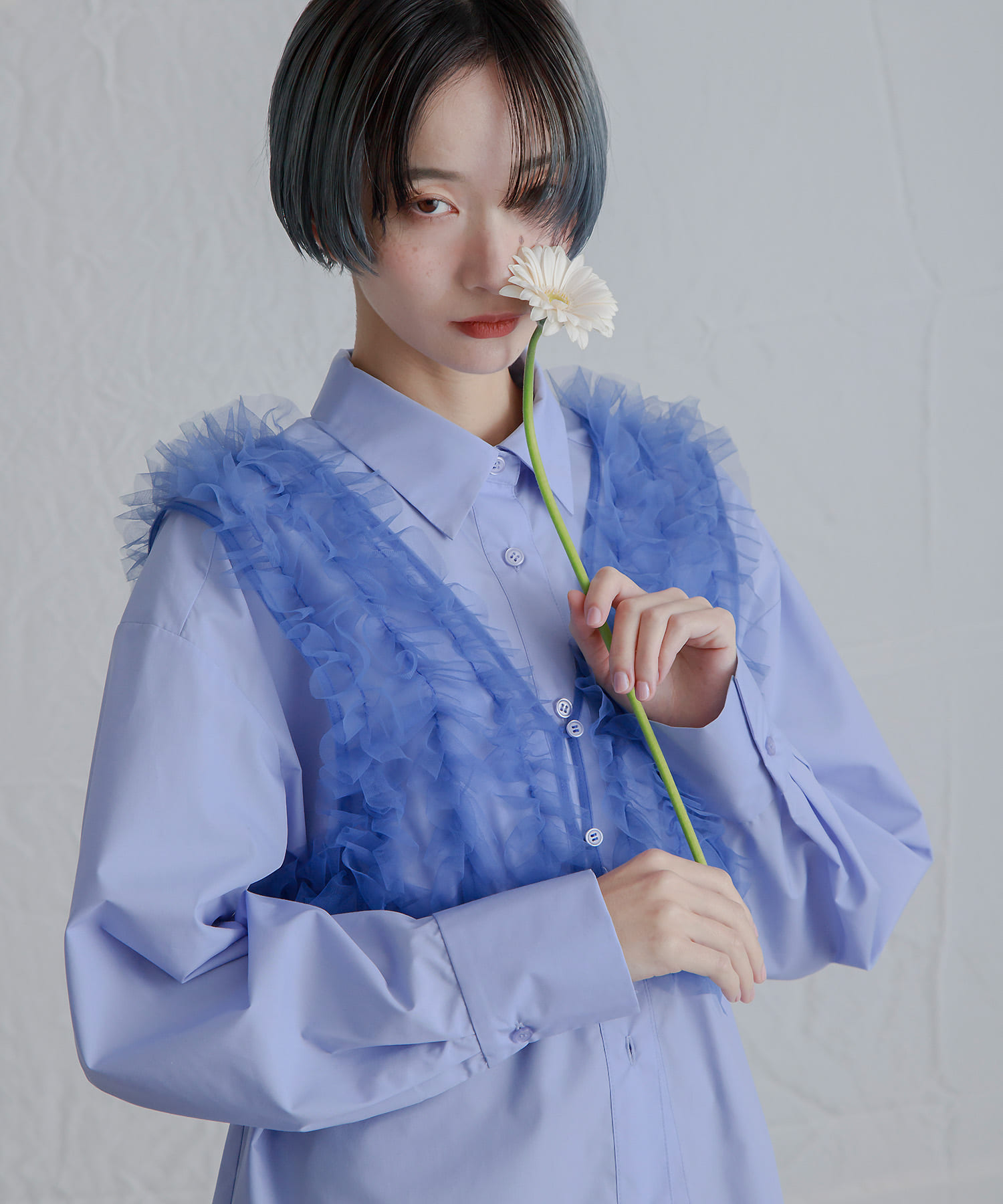 身長：159cm サイズ：one